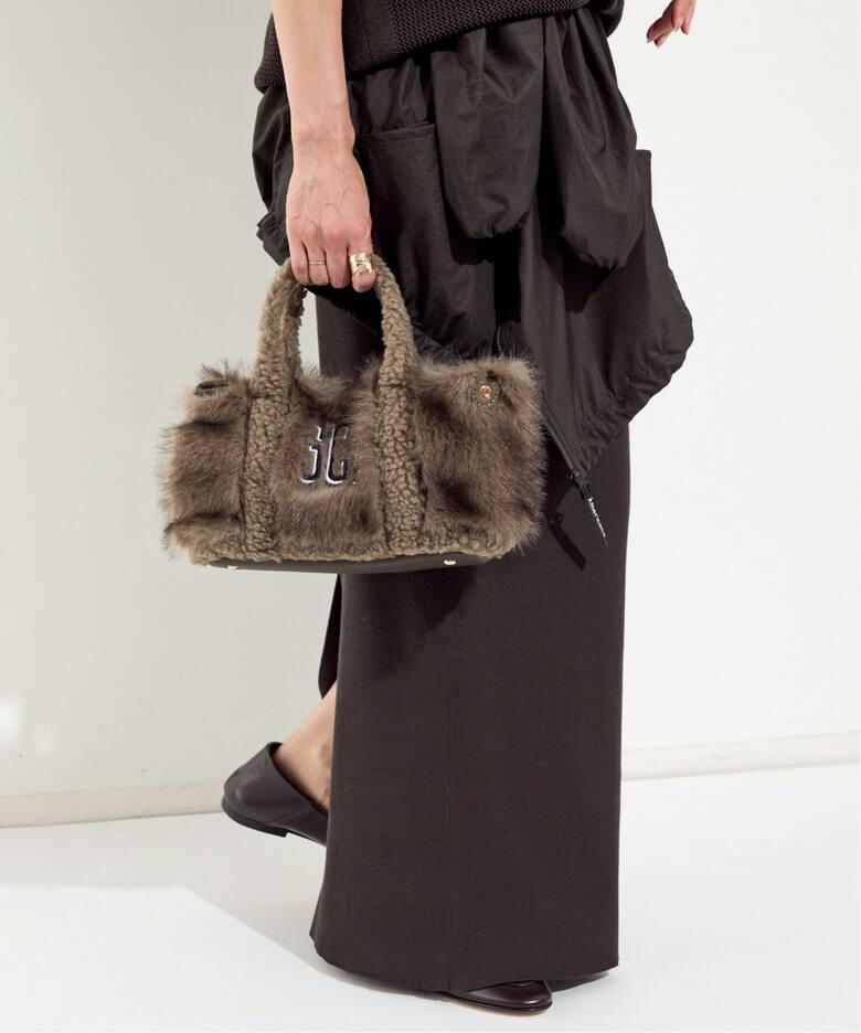 GOOD GRIEF!/グッド グリーフ】 GCA EMB FAUX FUR PINT TOTE（その他 
