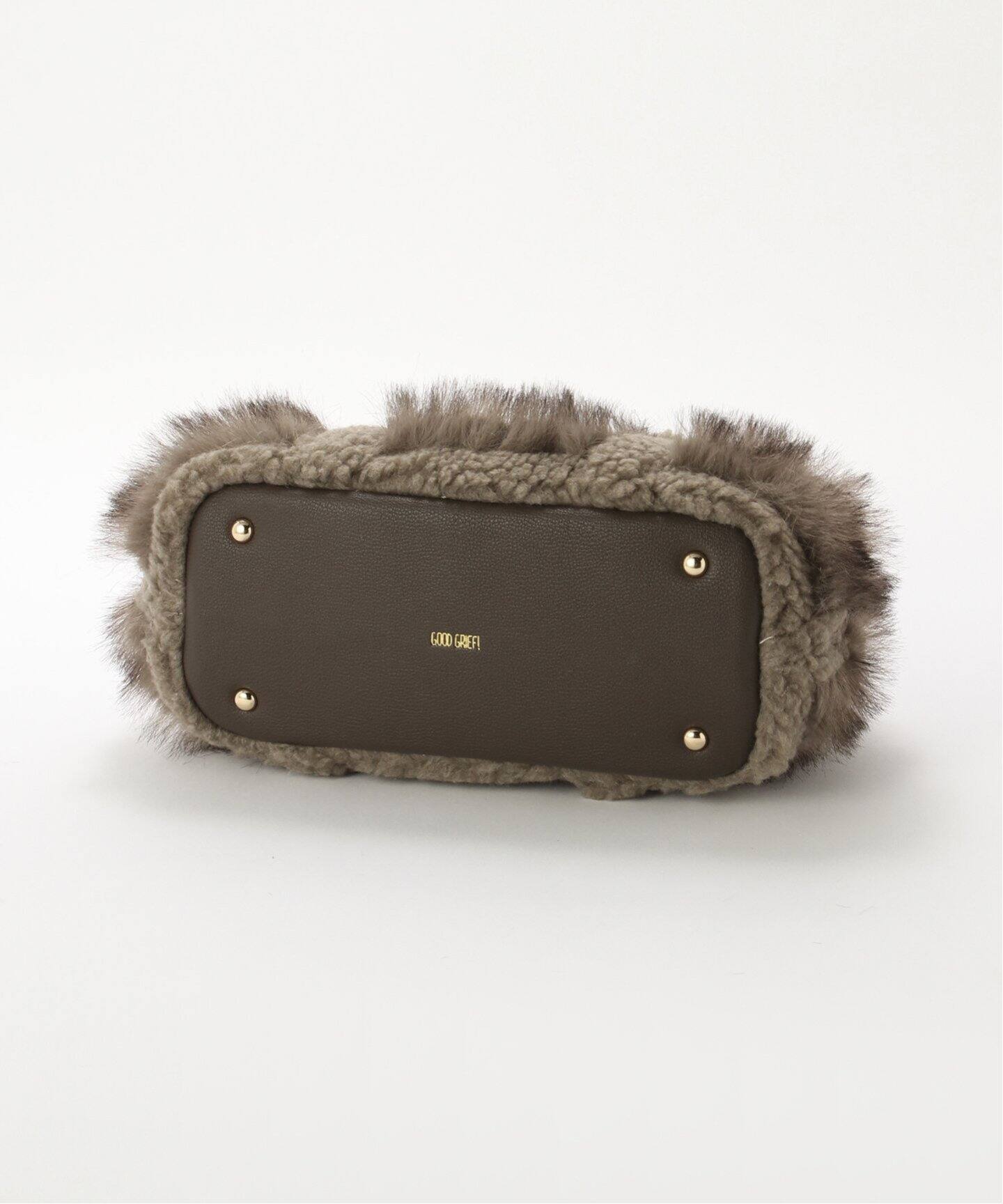 GOOD GRIEF!/グッド グリーフ】 GCA EMB FAUX FUR PINT TOTE（その他 