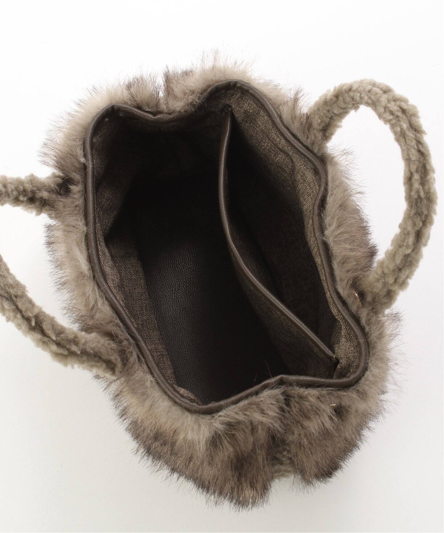 【GOOD GRIEF!】 GCA EMB FAUX FUR PINT TOTE GOOD GRIEF!/グッド グリーフ】 GCA EMB.FAUX FUR PINT TOTE