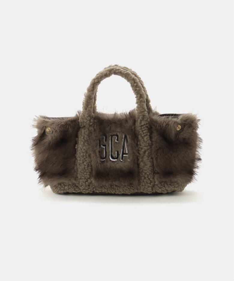 GOOD GRIEF!/グッド グリーフ】 GCA EMB FAUX FUR PINT TOTE（その他 