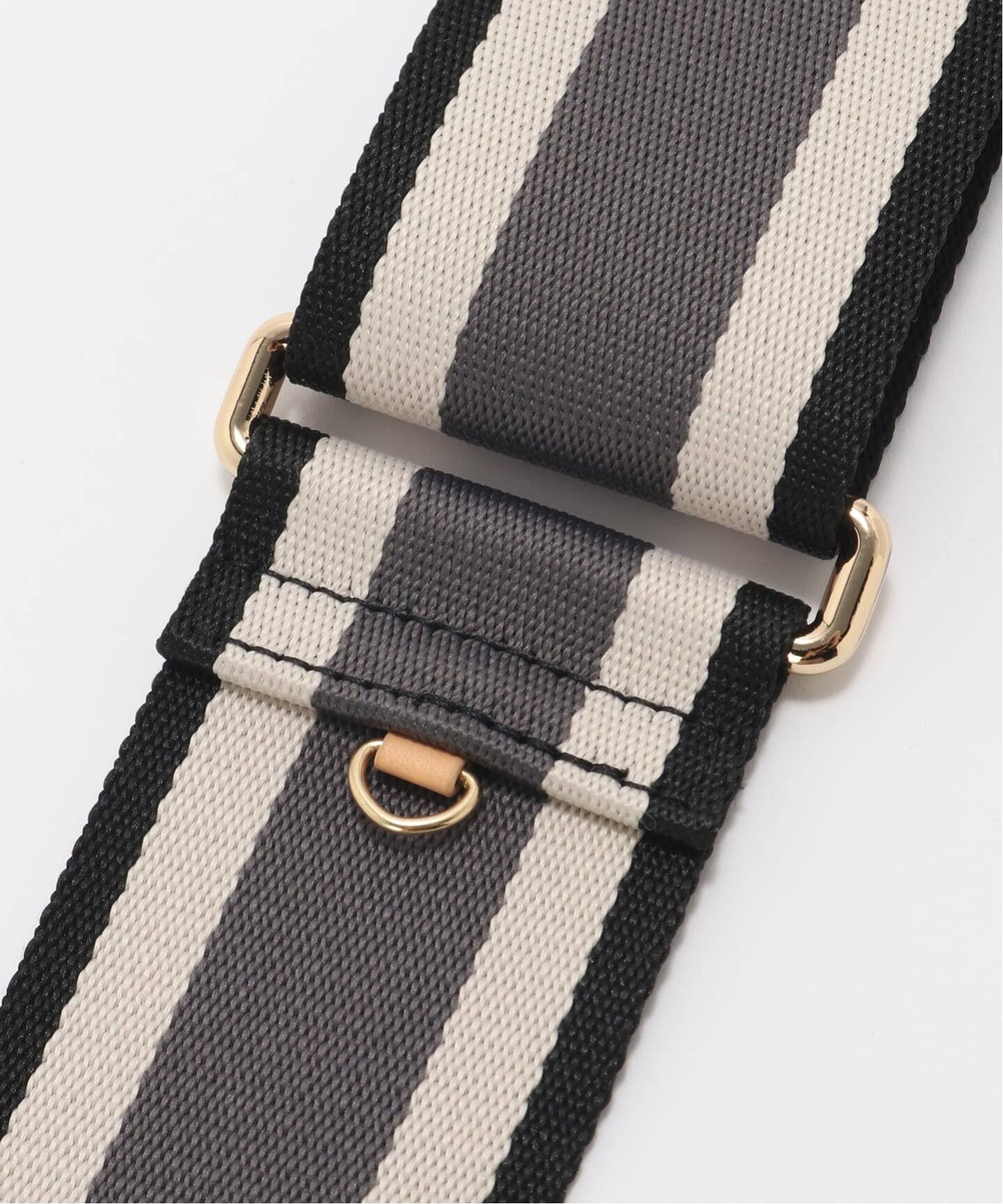 アパルトモン　グッドグリーフ　ボーダーベルト　6cm　ブラウン GOOD GRIEF!/グッド グリーフ】Border Belt(6cm)（その他