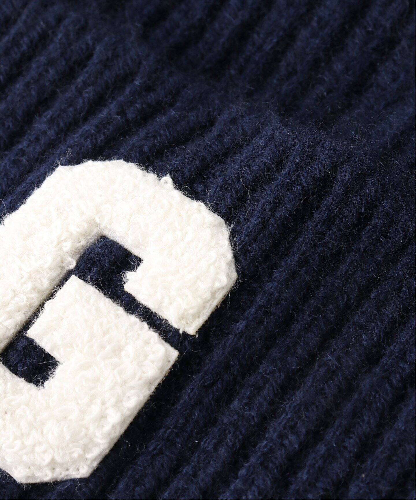 GOOD GRIEF!/グッド グリーフ】 PATCHED KNIT BEANIE（ニットキャップ  