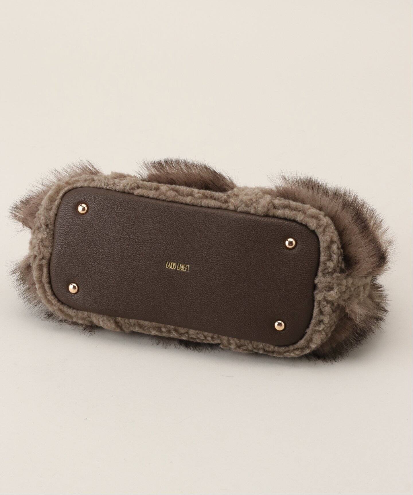 GOOD GRIEF!/グッド グリーフ】 GCA EMB.FAUX FUR PINT TOTE（その他  