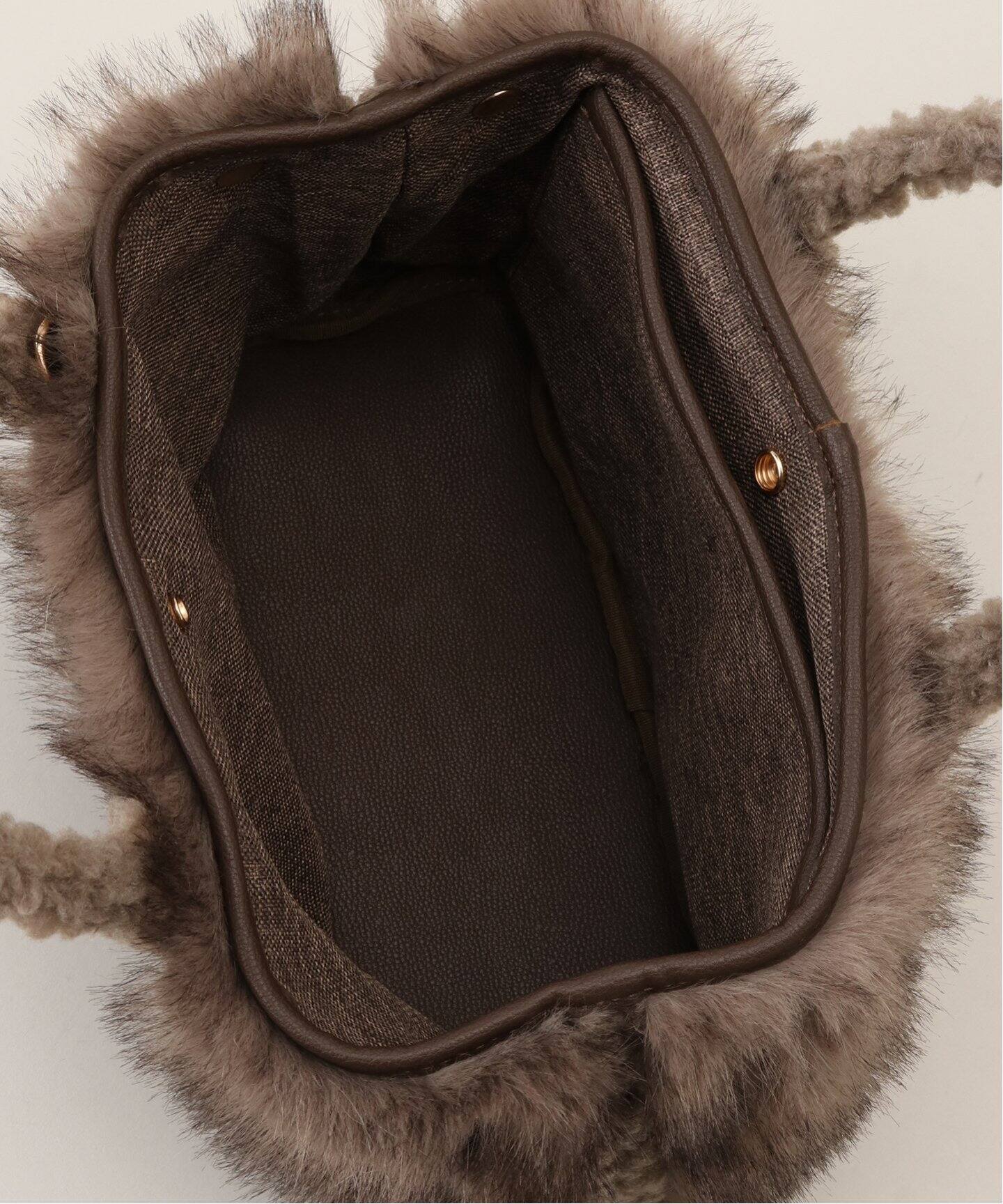 GOOD GRIEF!/グッド グリーフ】 GCA EMB.FAUX FUR PINT TOTE（その他  