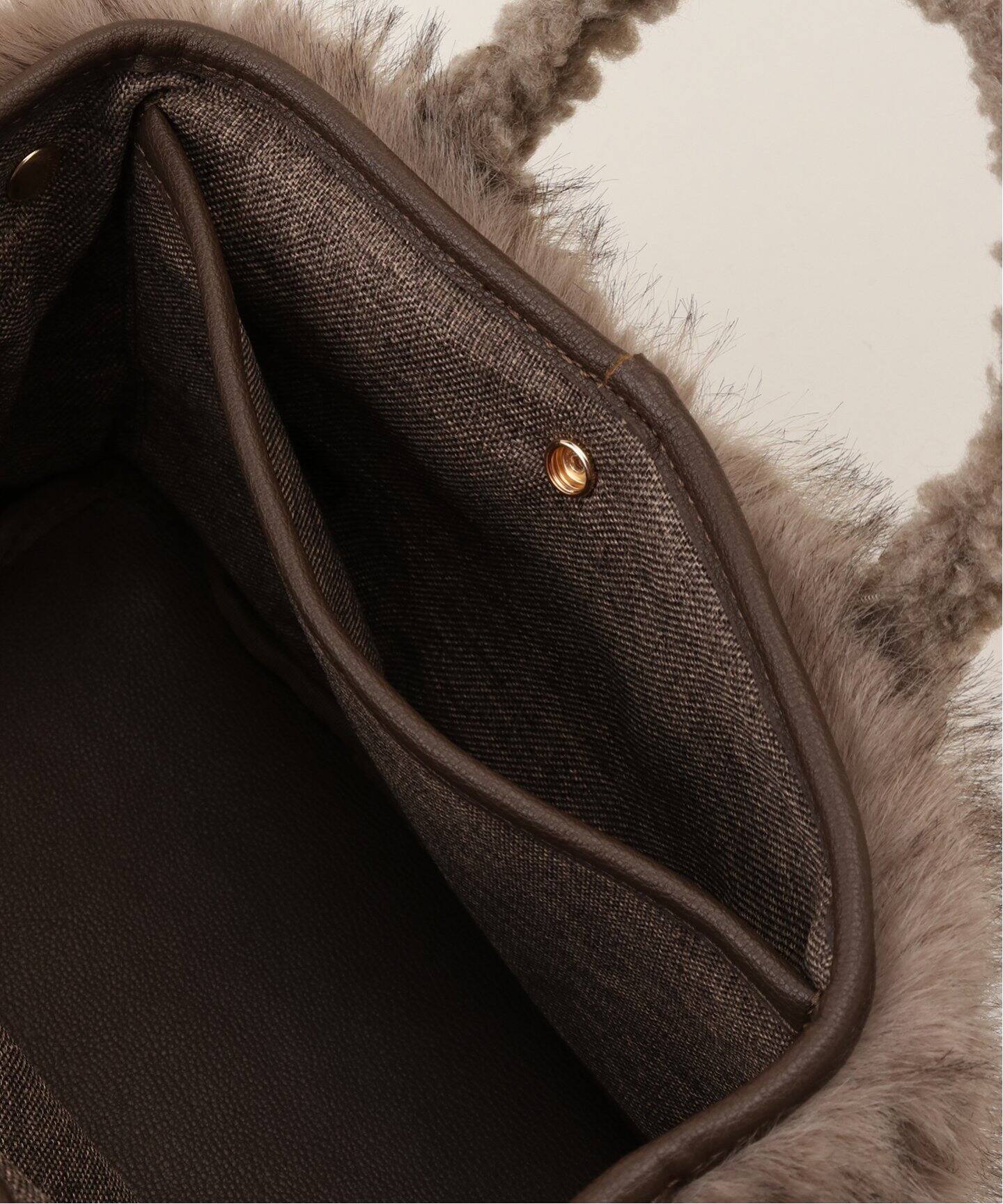 GOOD GRIEF!/グッド グリーフ】 GCA EMB.FAUX FUR PINT TOTE（その他 