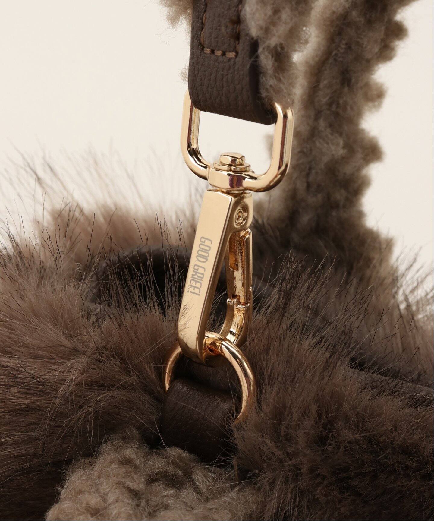 GOOD GRIEF!/グッド グリーフ】 GCA EMB.FAUX FUR PINT TOTE（その他  