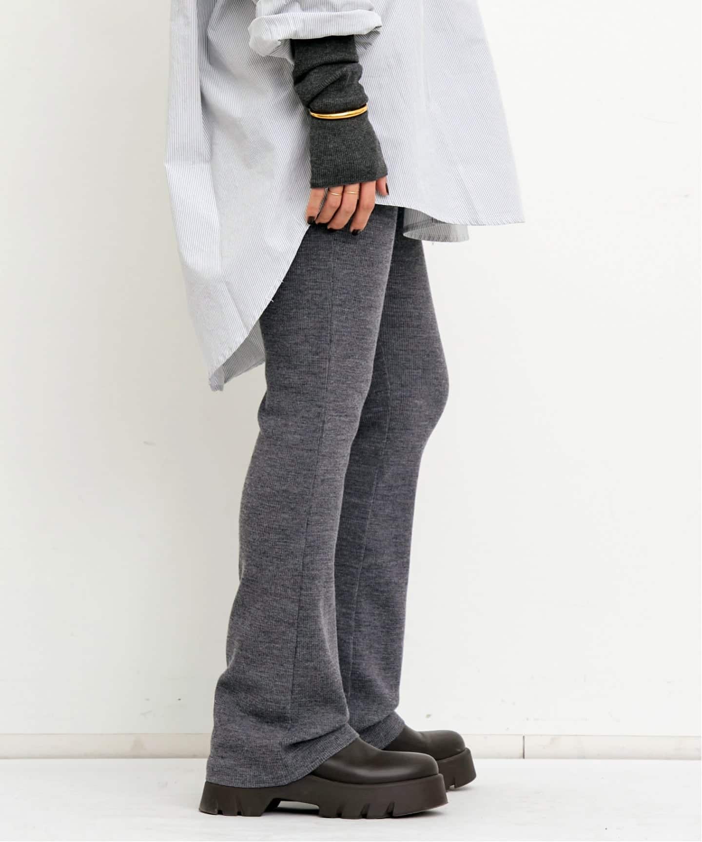 RIB KNIT LEGGINGS（レギンス・スパッツ）｜L'Appartement