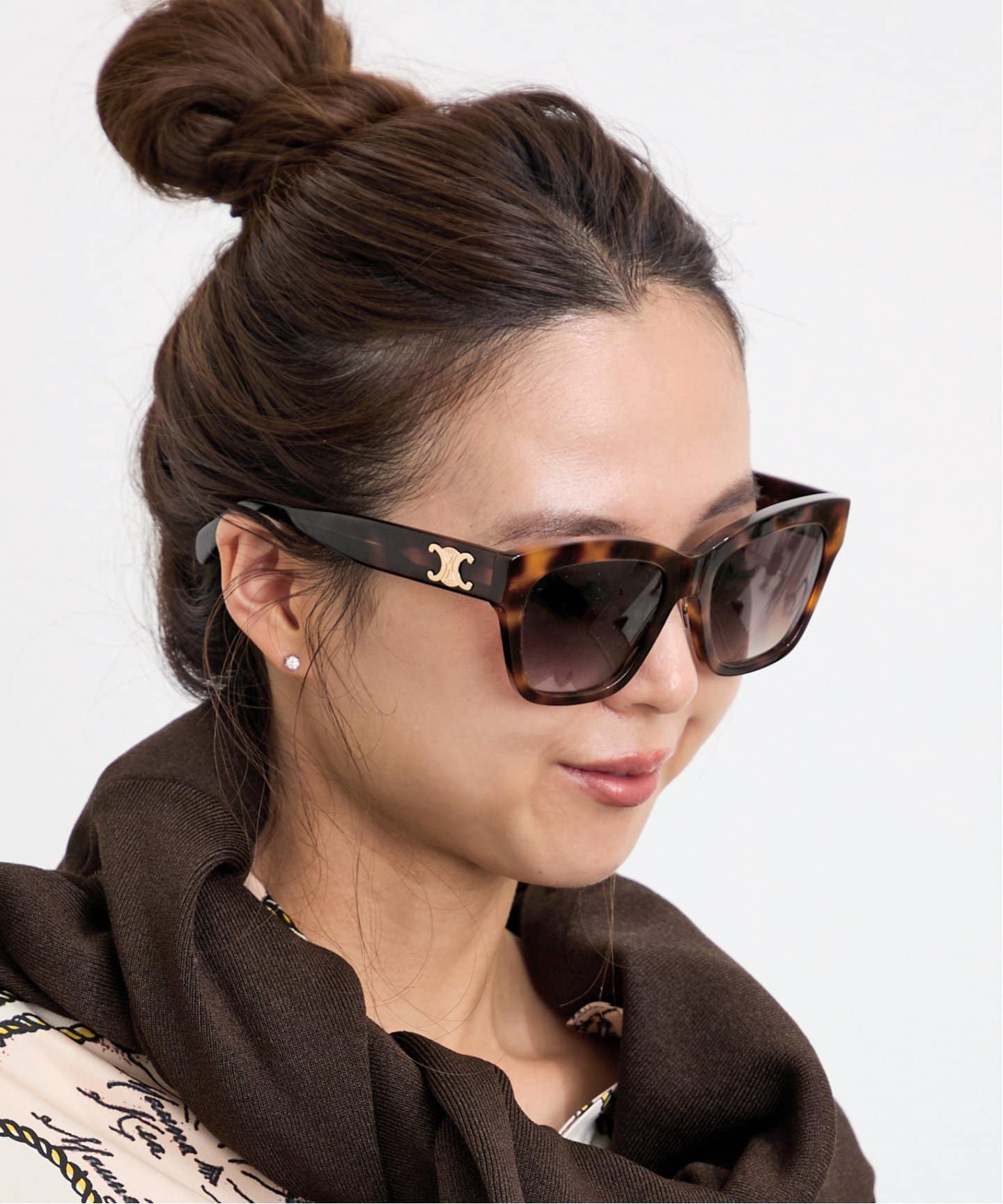 セリーヌ　サングラス　名古屋パルコ購入　美品 セール 55%OFF】セリーヌ CELINE CELINE サングラス CL40008I