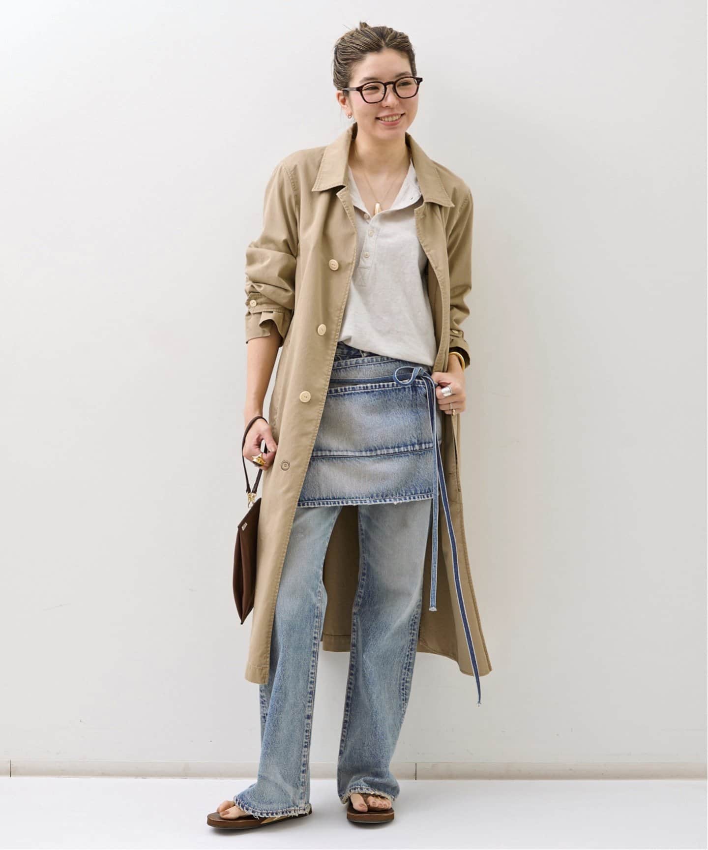 UPPER HIGHTS アッパーハイツ　 DENIM APRON UPPER HIGHTS/アッパー ハイツ】 DENIM APRON（その他
