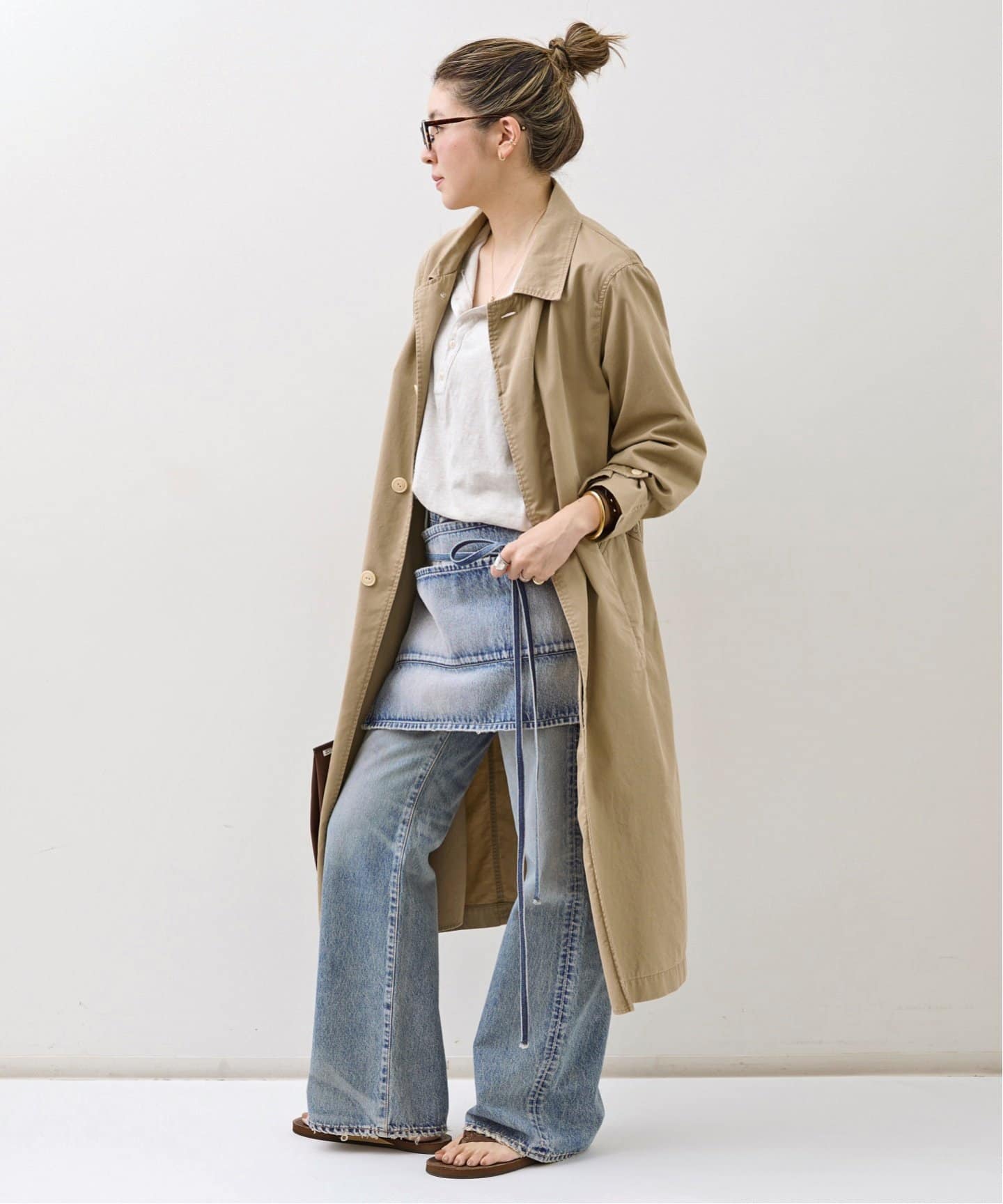 UPPER HIGHTS/アッパー ハイツ】 DENIM APRON（その他ファッション小物