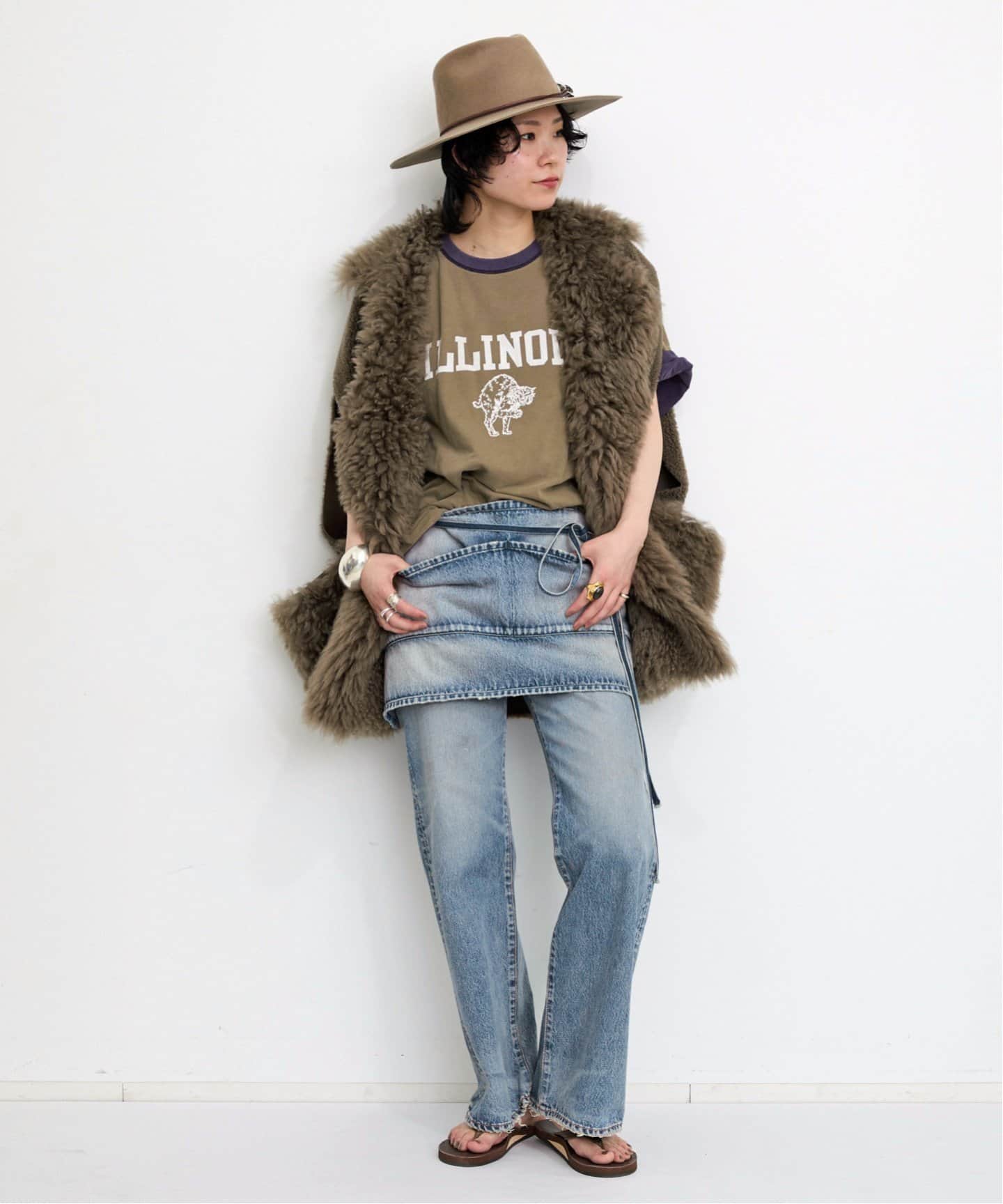 UPPER HIGHTS アッパーハイツ　 DENIM APRON UPPER HIGHTS/アッパー ハイツ】 DENIM APRON（その他