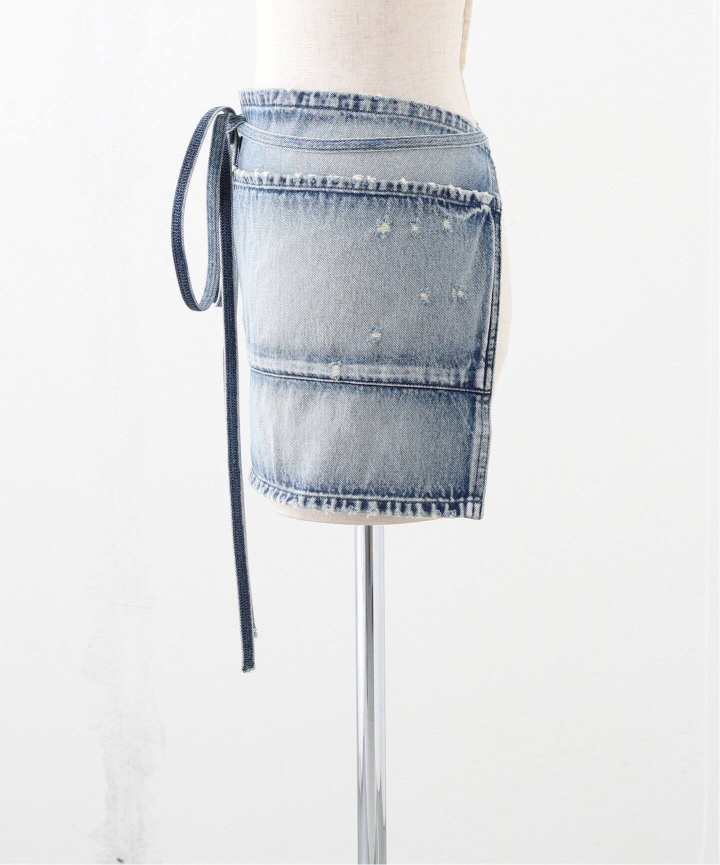 L'Appartement⭐︎ UPPER HIGHTS DENIM APRON UPPER HIGHTS/アッパー ハイツ】 DENIM APRON（その他ファッション小物