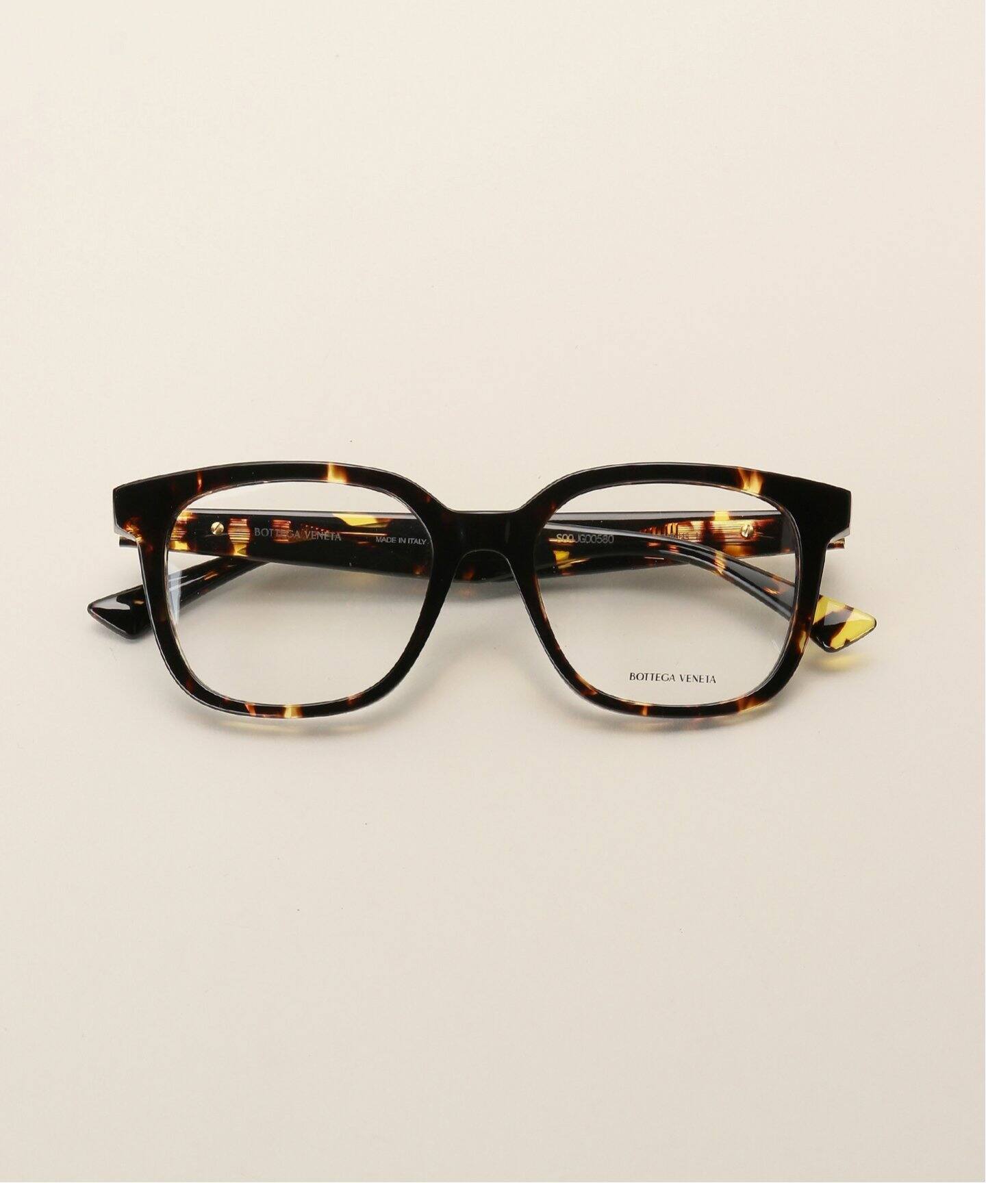 BOTTEGA VENETA/ボッテガ ヴェネタ】 BROWN FRAME GLASS（メガネ）｜L 