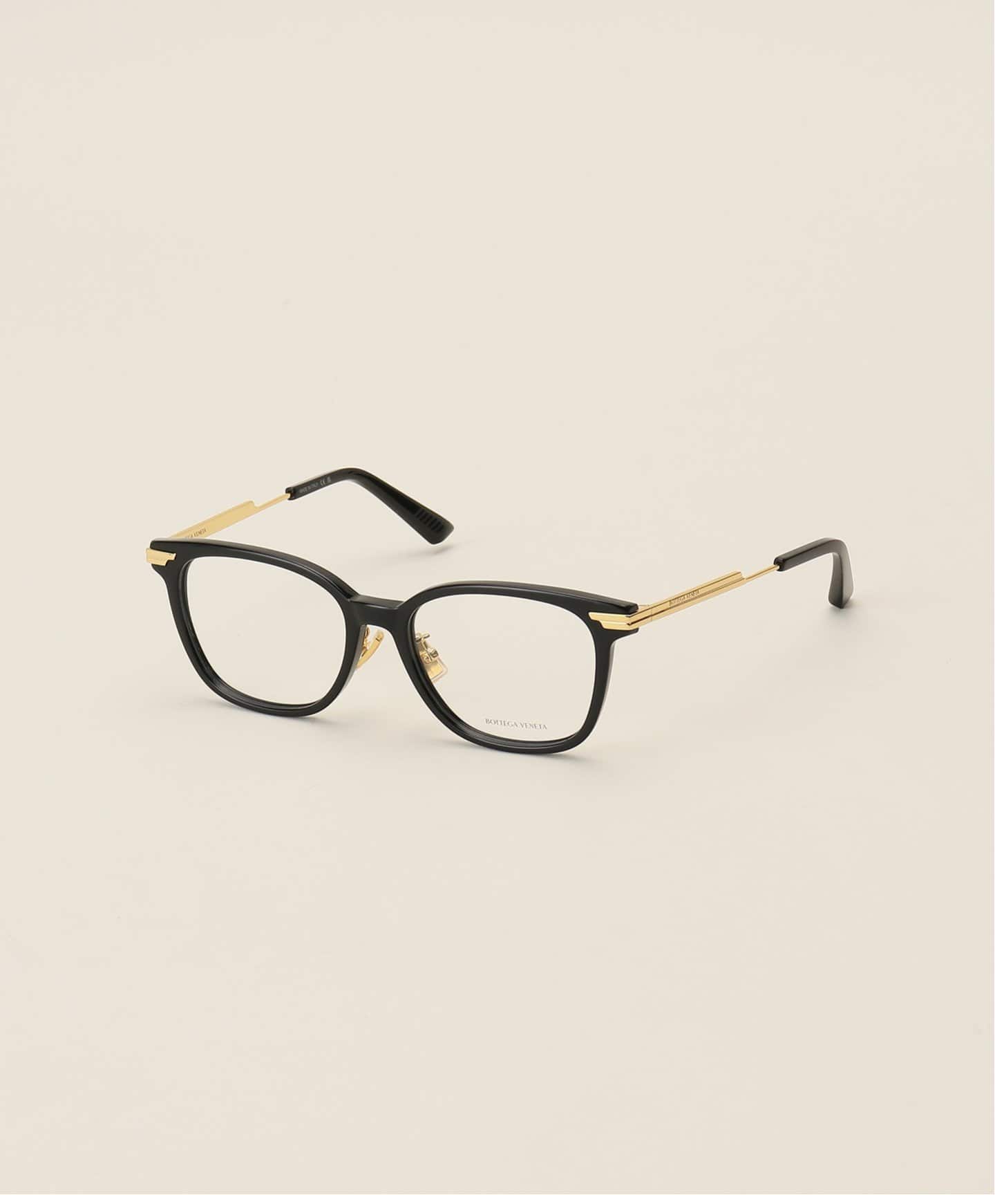 BOTTEGA VENETA/ボッテガ ヴェネタ】 BLACK GOLD FRAME GLASS