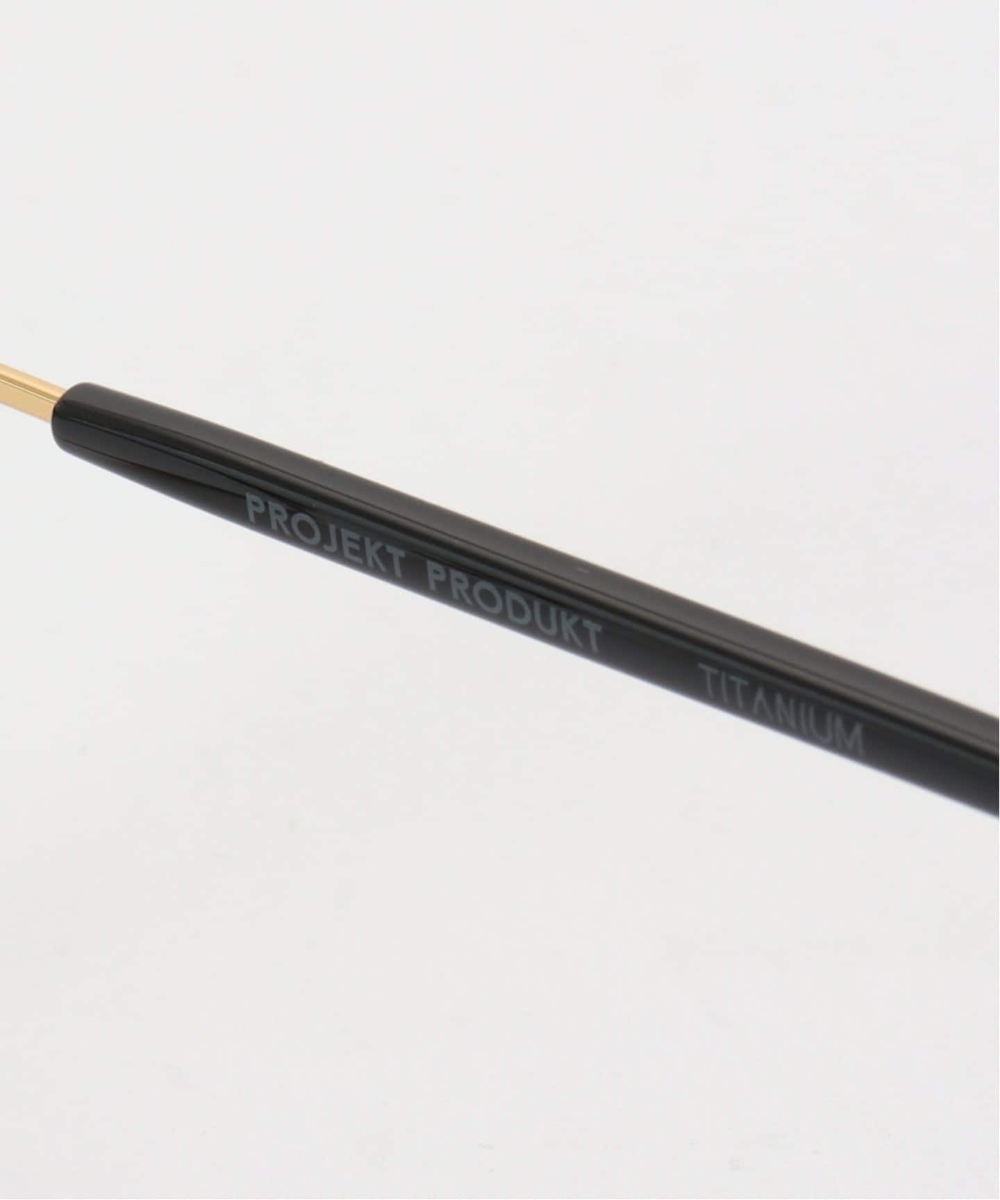 PROJEKT PRODUKT Titanium サングラス PROJEKT PRODUKT/プロジェクト プロダクト】 BLACKxGOLD GLASSES