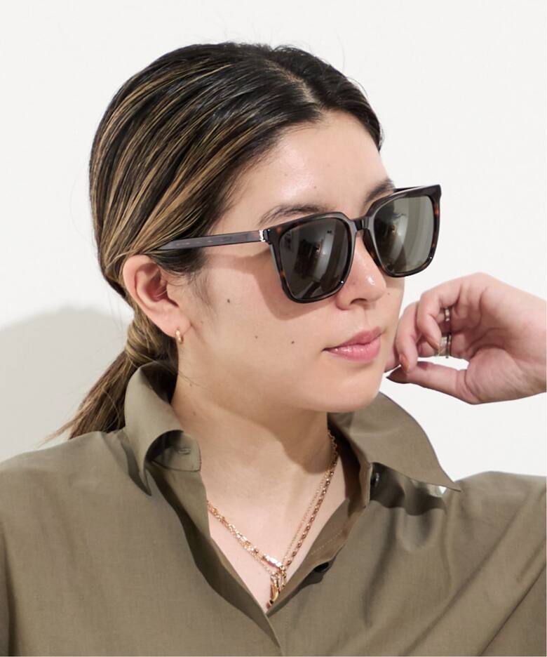 SAINT LAURENT/サン ローラン】 DARK HAVANA SUNGLASSES（サングラス 