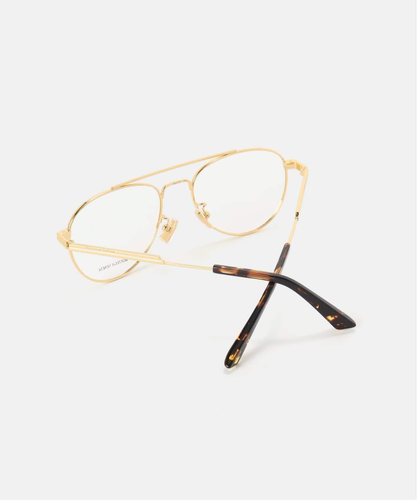 新品⭐︎L'Appartement BOTTEGAVENETAメガネ BOTTEGA VENETA/ボッテガ ヴェネタ】 GOLD TEARDROP GLASSES