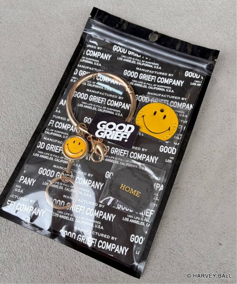 GOOD GRIEF!/グッド グリーフ】 SMILE KEY ORGANIZER PACK（キーケース 