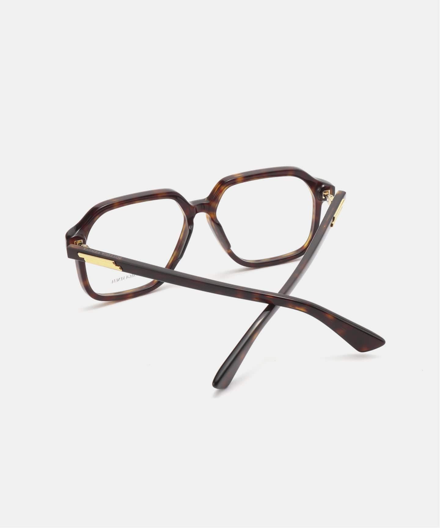 BOTTEGA VENETA/ボッテガ・ヴェネタ】Oversized frame eyewear（メガネ