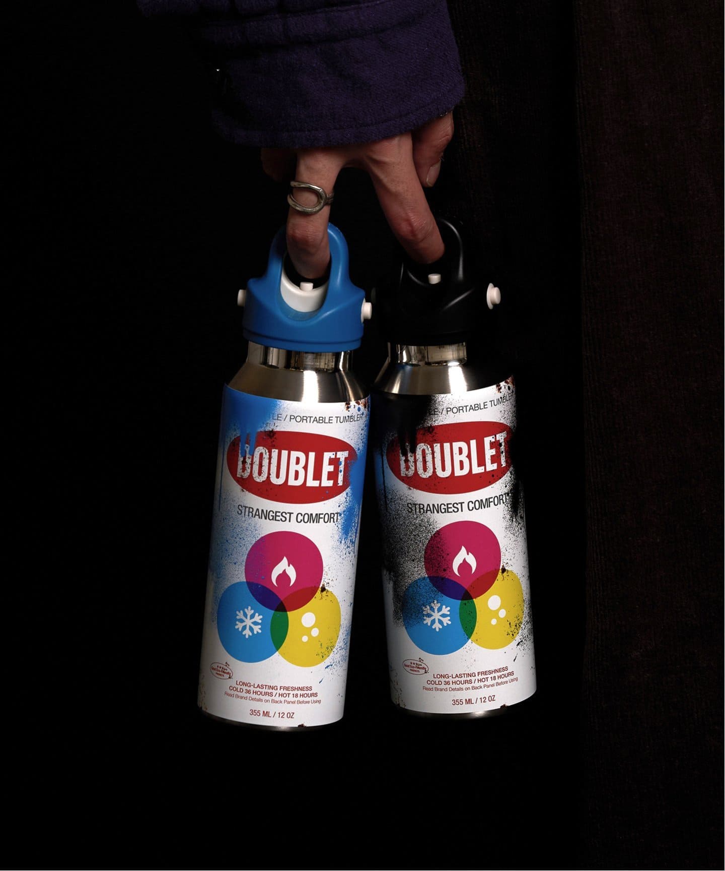 弁当箱・水筒 doublet SPRAY-CAN WATER BOTTLE small 弁当箱・水筒 doublet SPRAY-CAN WATER BOTTLE small SPRAY-CAN