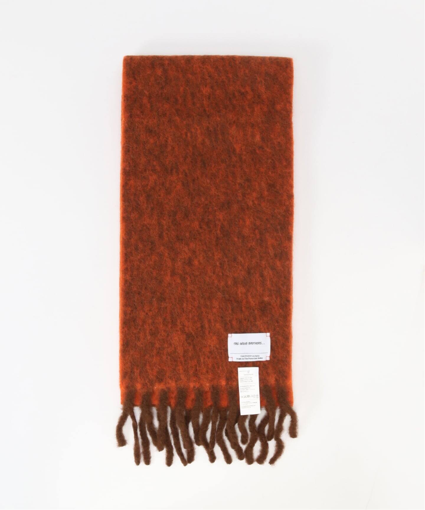 THE INOUE BROTHERS / ザ イノウエブラザーズ Two Colour Woolly Sca