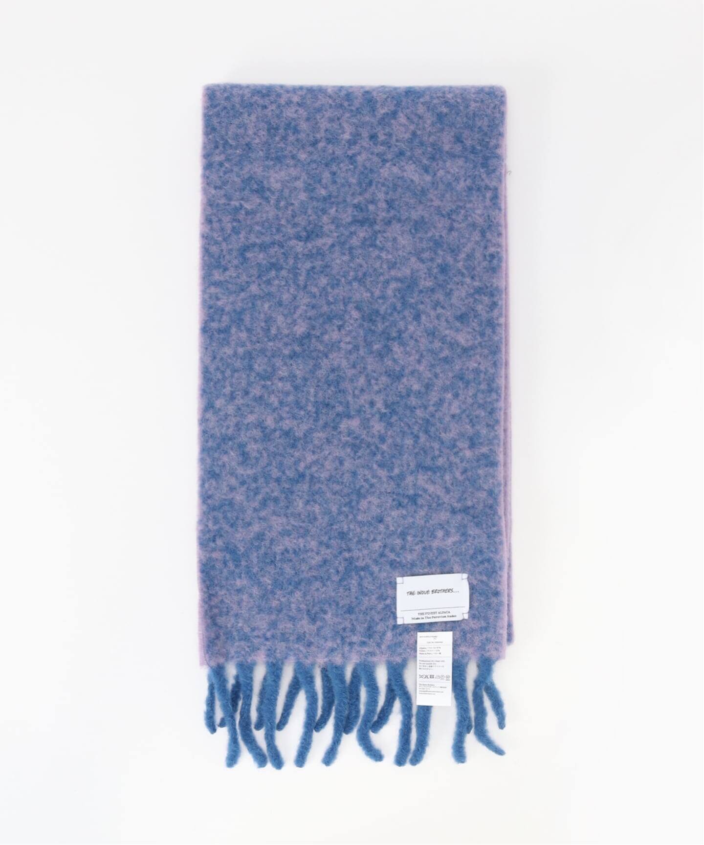 THE INOUE BROTHERS / ザ イノウエブラザーズ Two Colour Woolly Sca
