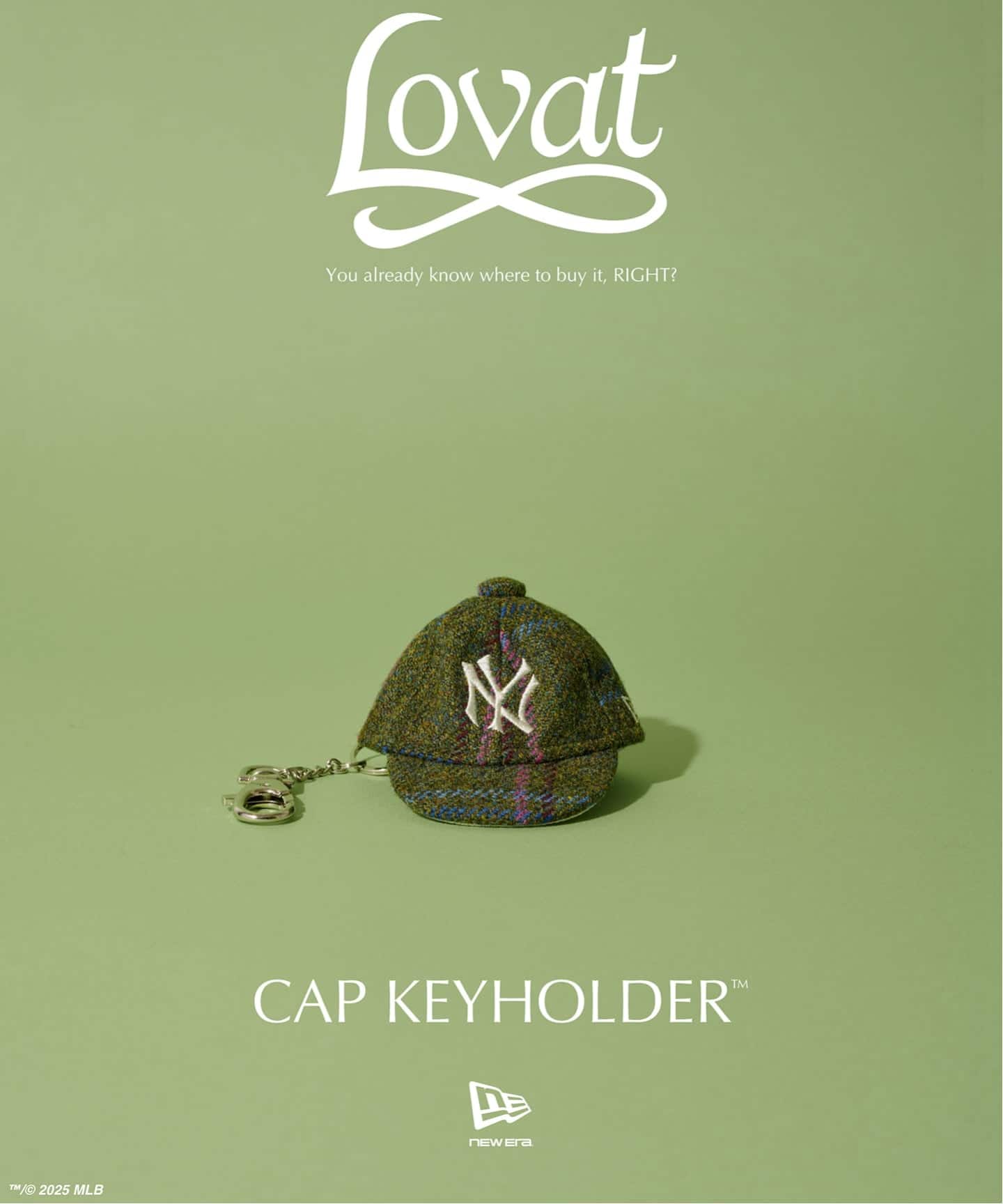 NEW ERA ニューエラ 別注 Lovat社 CAP キーホルダーセット NEW ERA / ニューエラ 別注 Lovat ラバット社 NYY キャップ