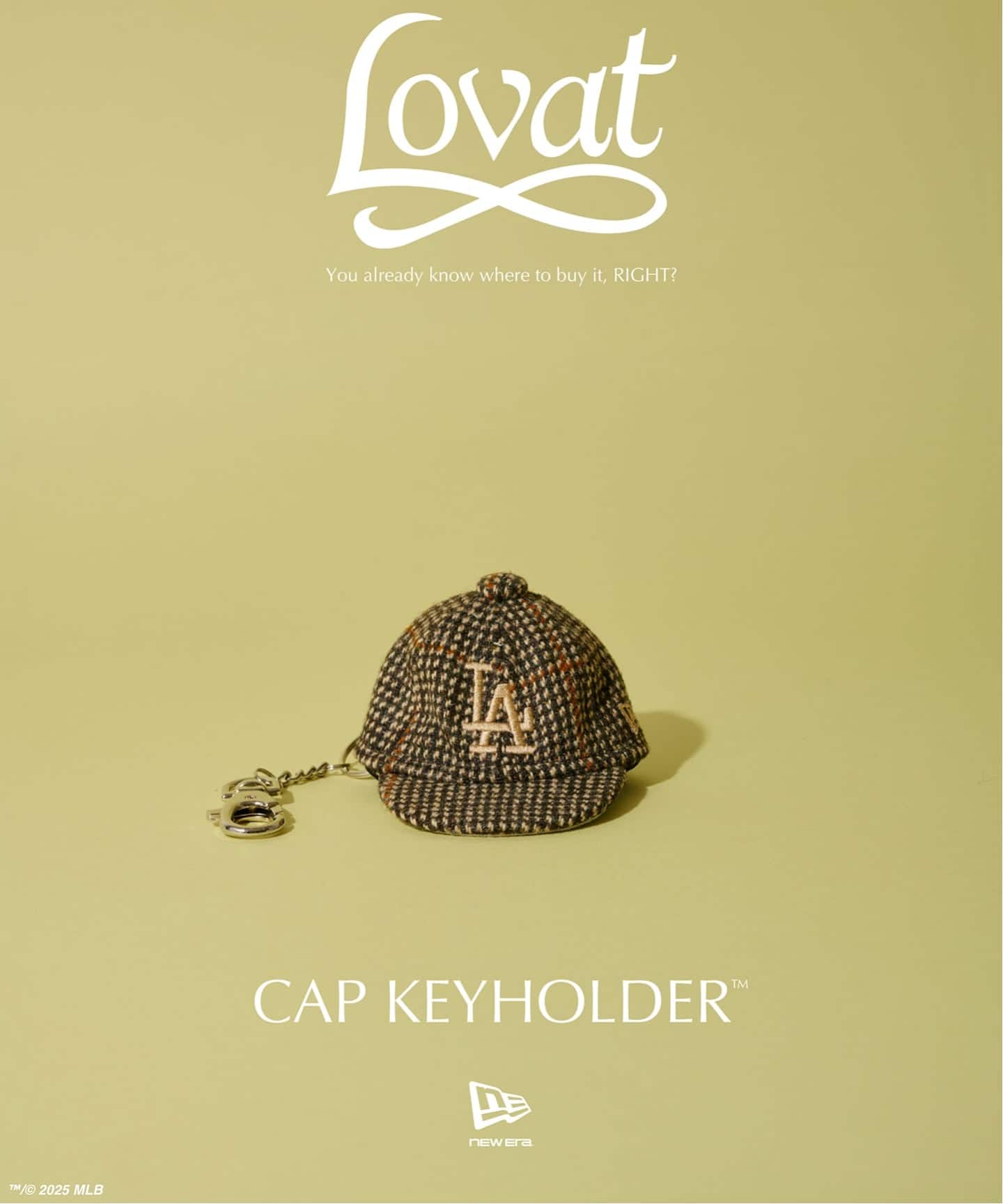NEW ERA / ニューエラ 別注 Lovat ラバット社 LAD NEW ERA / ニューエラ 別注 Lovat ラバット社 LAD CAPKEYHOLDER