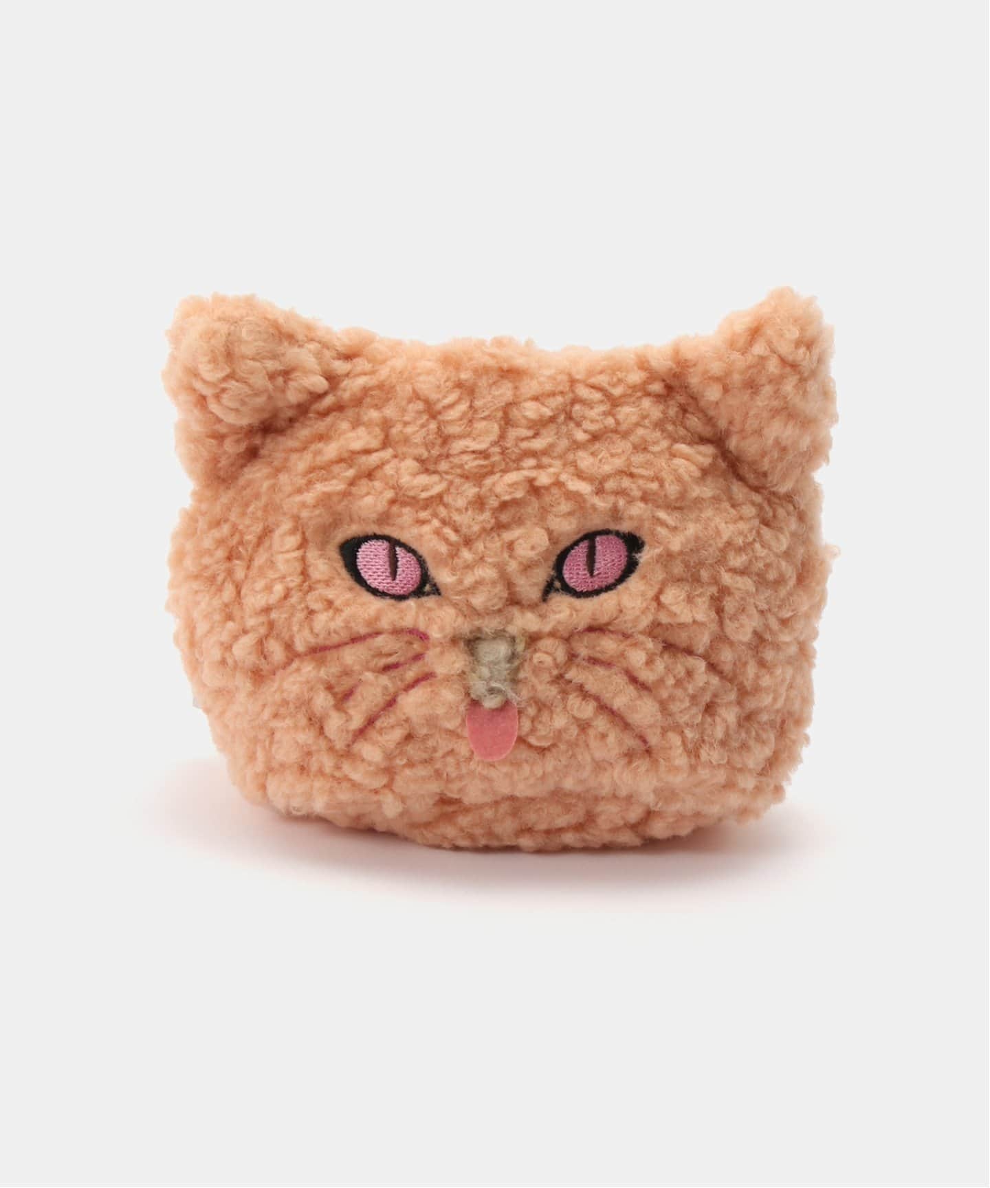 SOLD◇ハンドメイド ポーチ ジョリーフルール スクーター 猫 赤