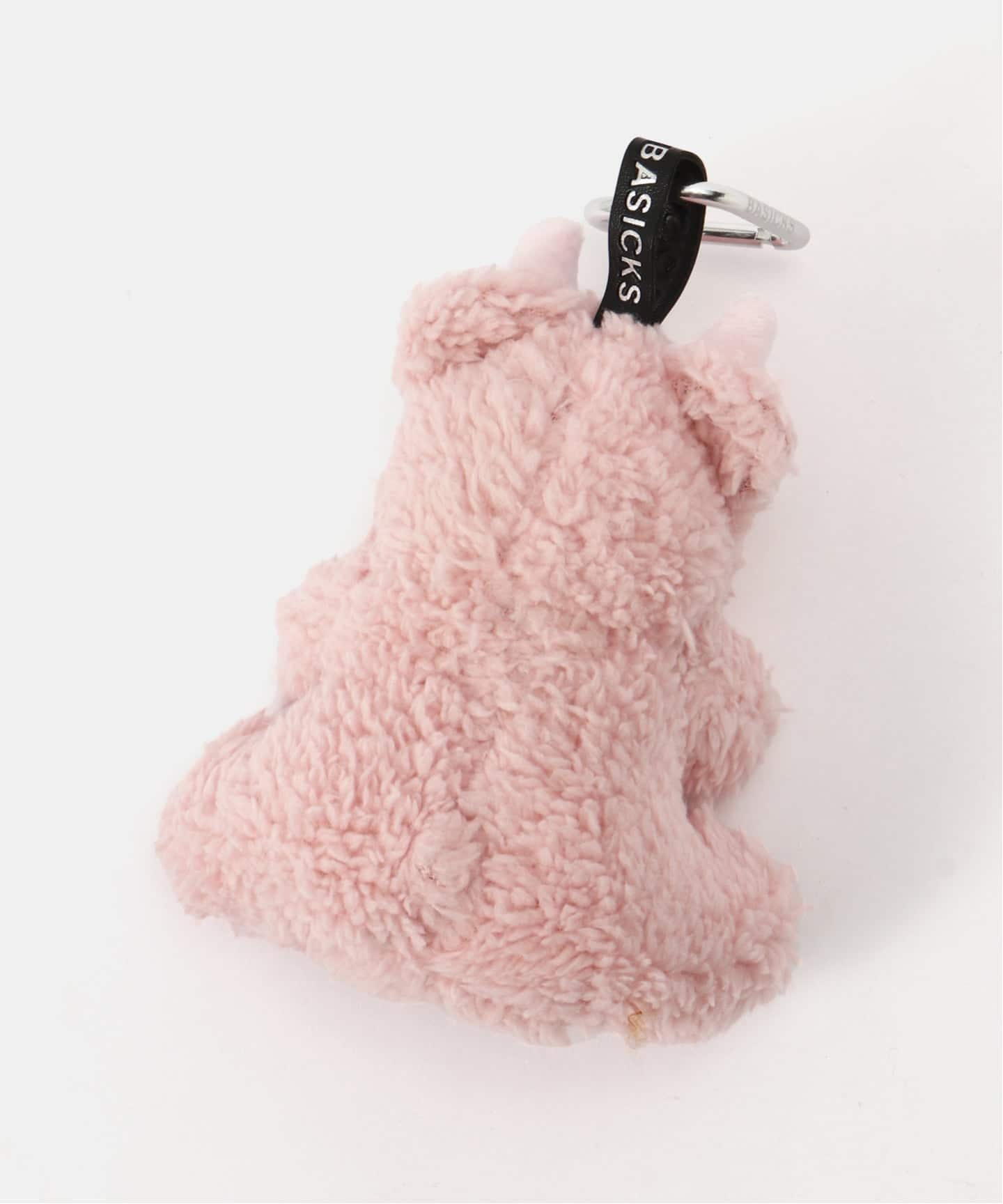 BASICKS ピンク ベーシックス キーホルダー クマ ADAM ET ROPÉ HOMME(アダム エ ロペ オム) / 【BASICKS/ベイシックス