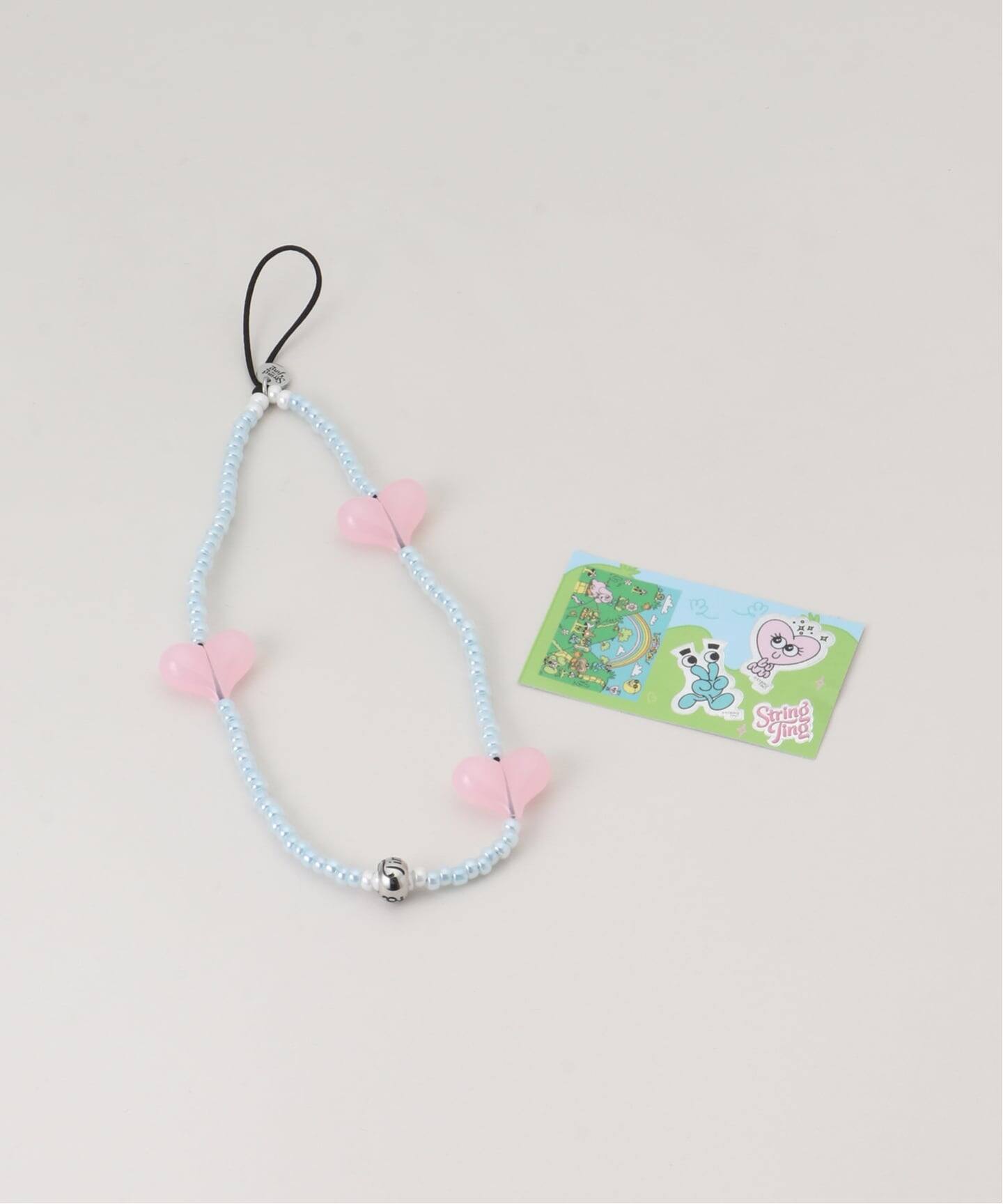String Ting / ストリング ティング Love Letter Wristlet Strap