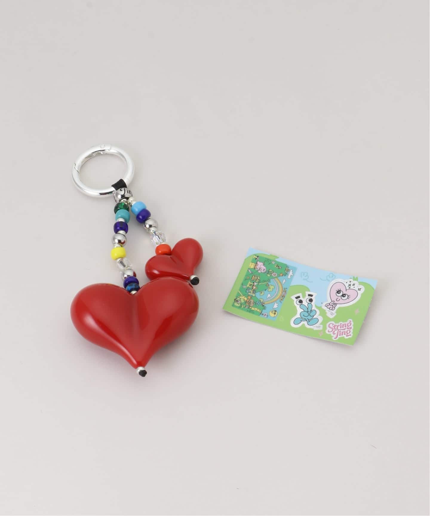 String Ting / ストリング ティング Big Love Shorty Bag Charm（キー