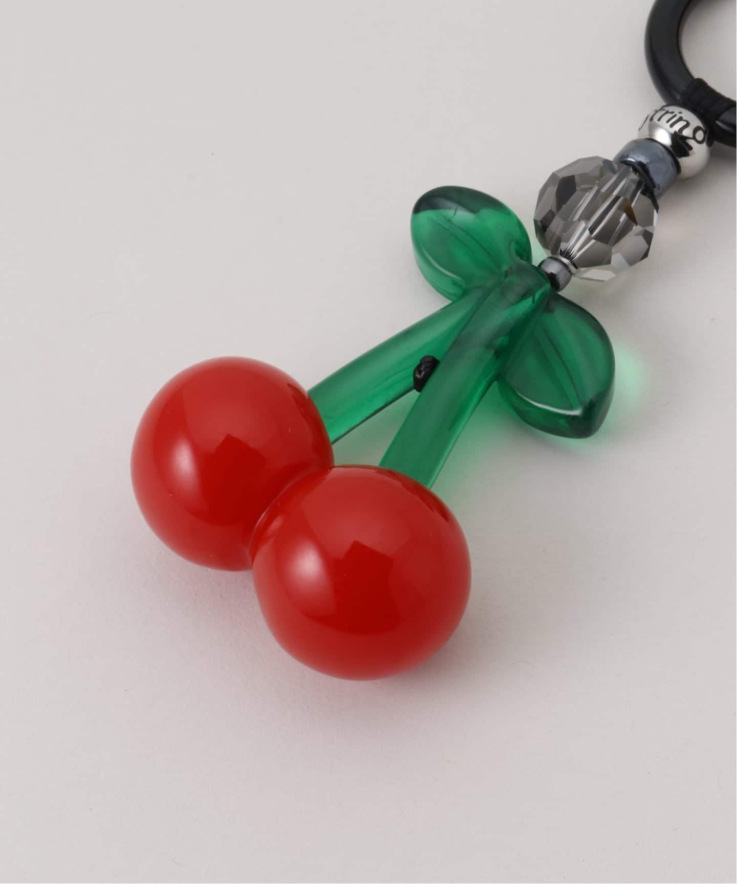 String Ting / ストリング ティング Cherry Drop Bag Charm（キー