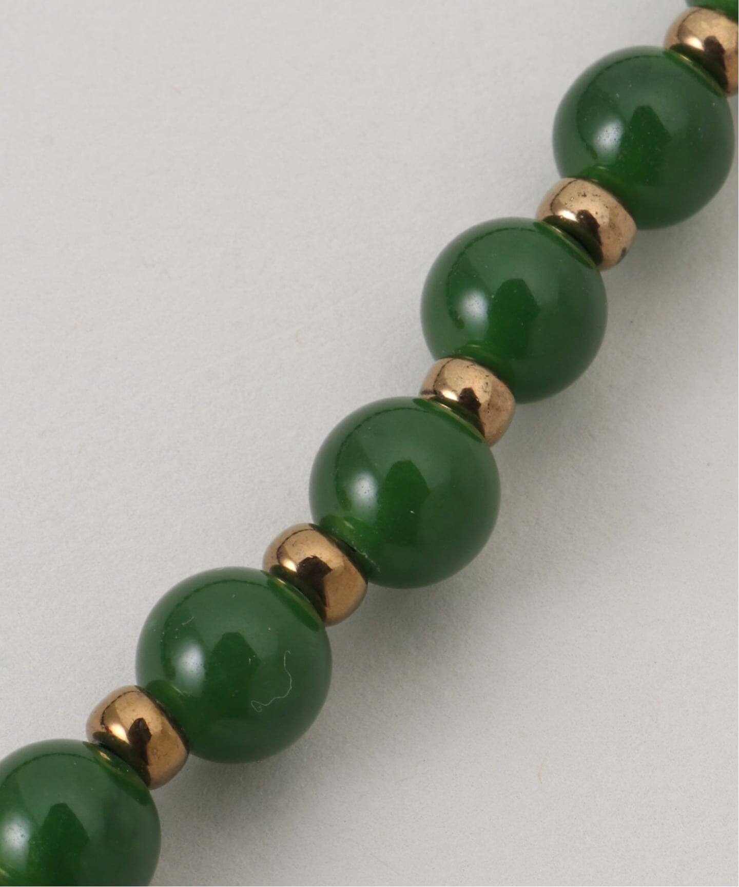 String Ting / ストリング ティング Cherry Drop Jade Bag Charm（キー