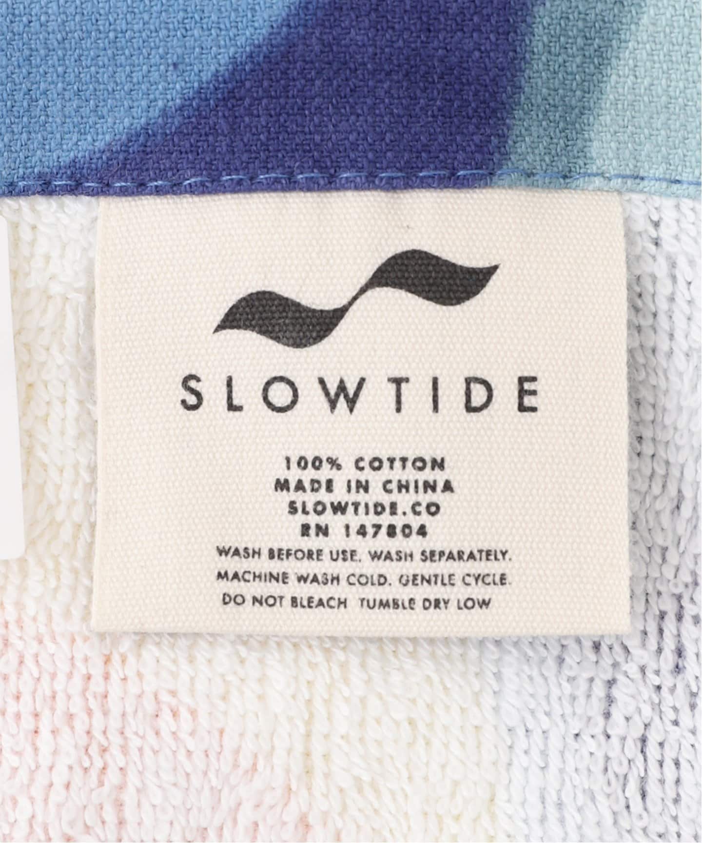 SLOWTIDE / スロウタイド】FLIP SIDE BEACH TOWEL（タオル）｜B.C