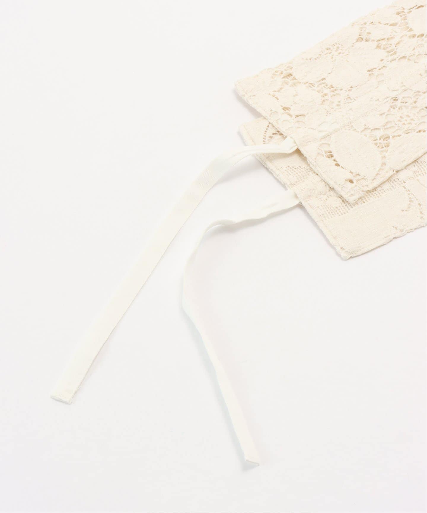 アッシュ LULU リメイク フリルレース B（その他ファッション小物