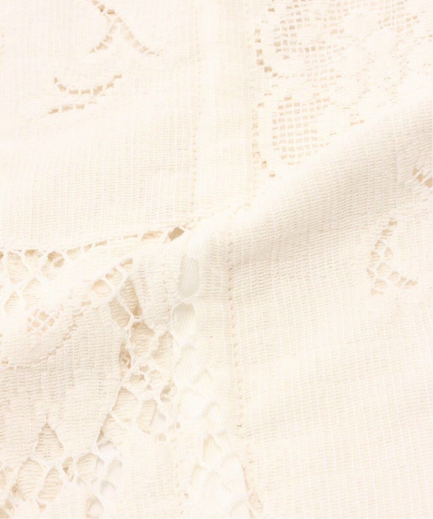 アッシュ LULU リメイク フリルレース B（その他ファッション小物
