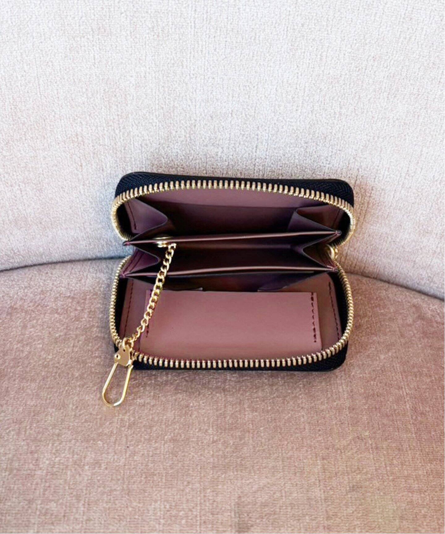 ITTI for LULU】別注 mini wallet（ブラック）（財布・コインケース 