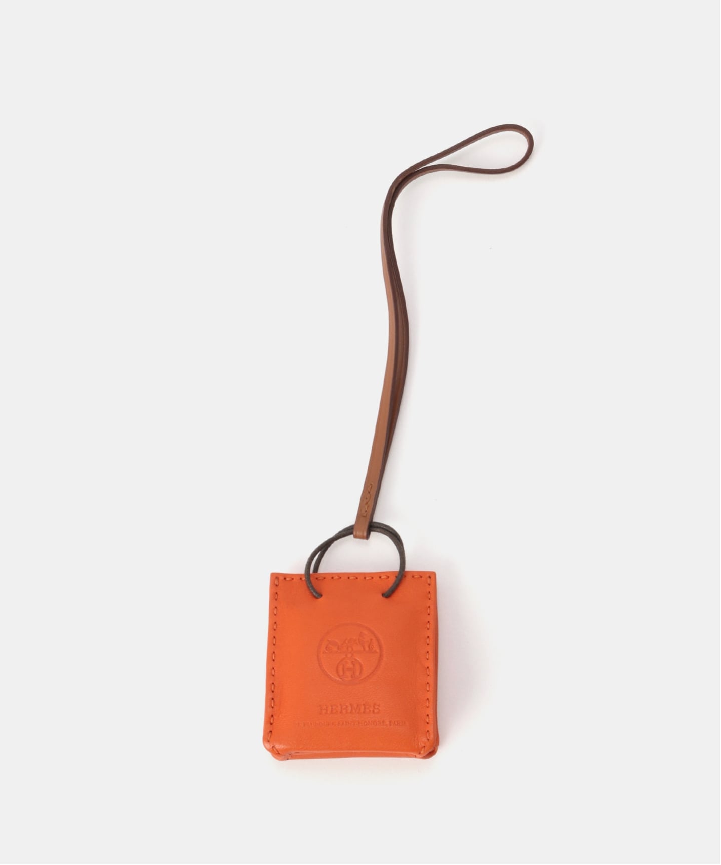 HERMES/エルメス】Sac orange charm（キーケース／キーアクセサリー