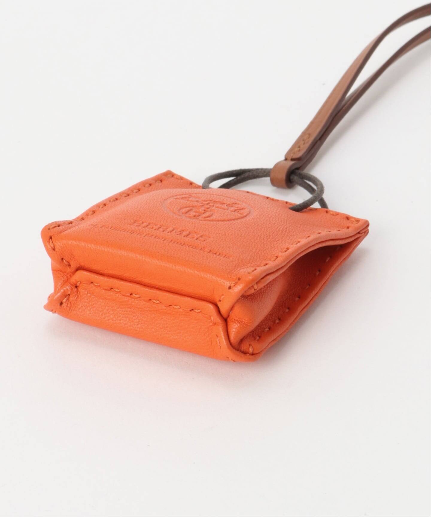 HERMES/エルメス】Sac orange charm（キーケース／キーアクセサリー