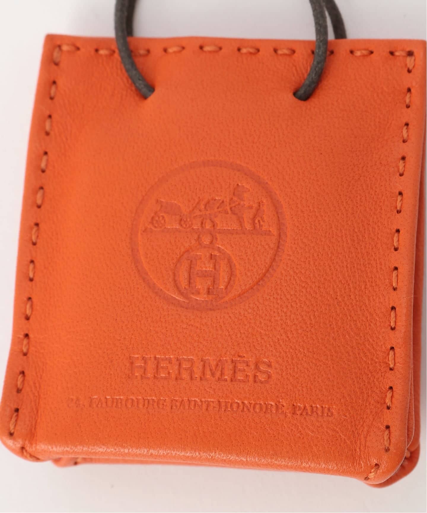 HERMES/エルメス】Sac orange charm（キーケース／キーアクセサリー