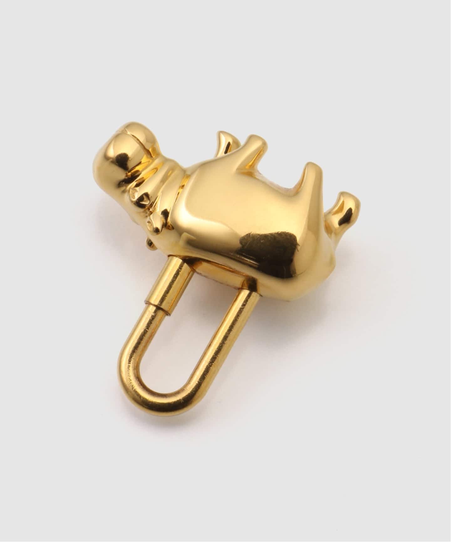 VINTAGE HERMES/エルメス】cadena charm hippo 2005（キーケース／キー