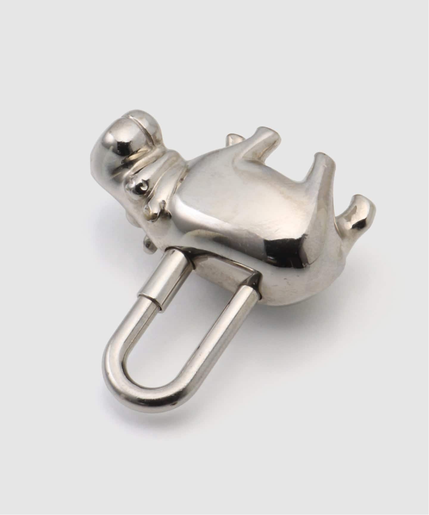 VINTAGE HERMES/エルメス】cadena charm hippo 2005（キーケース／キー