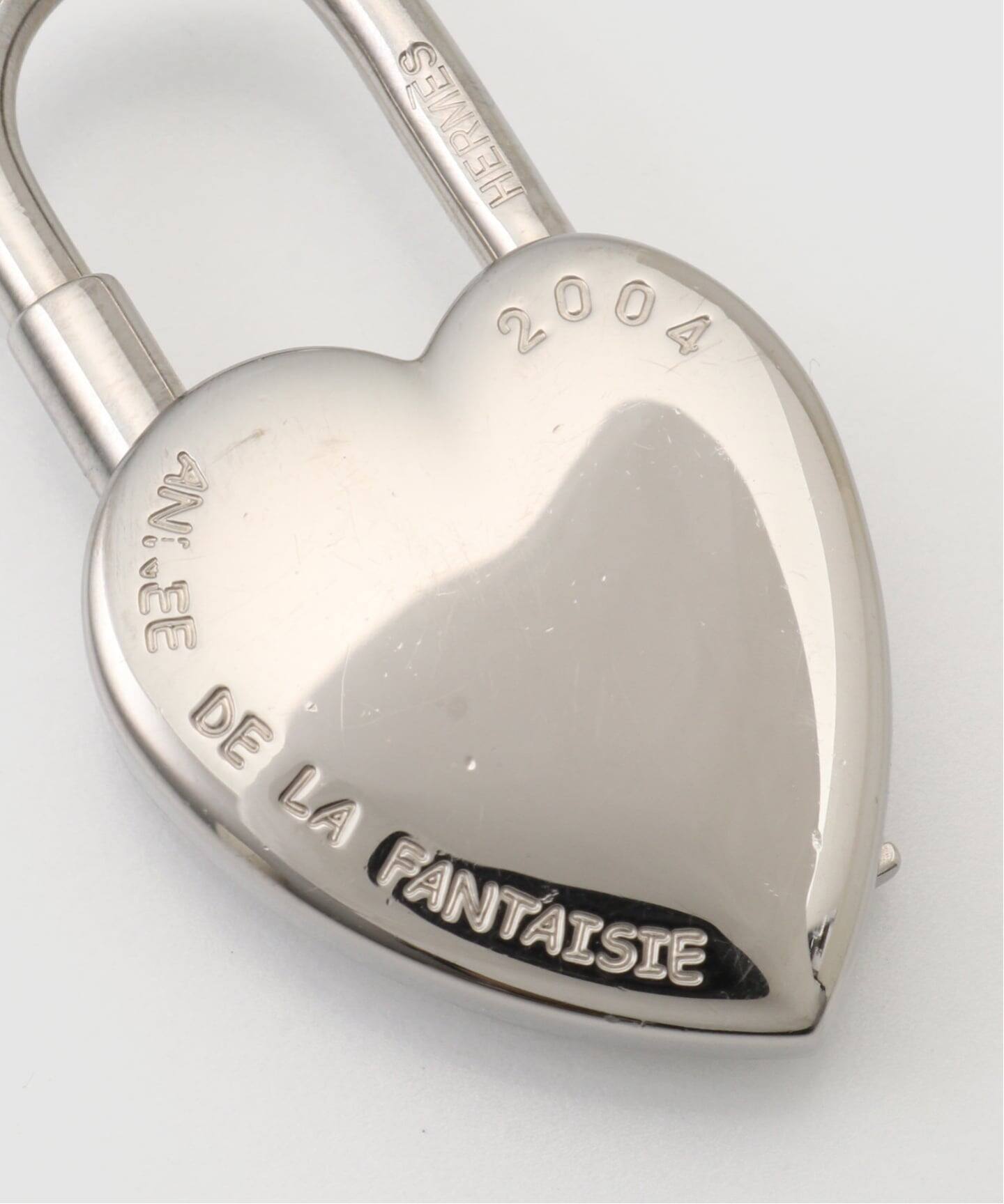 VINTAGE HERMES/エルメス】cadena charm heart 2004（キーケース／キー