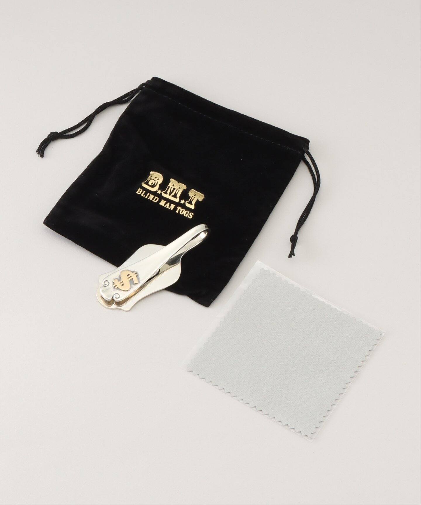 blind man togs ブラインドマントグス　マネークリップ　シルバー BLIND MAN TOGS / ブラインドマントグス】 別注 Money Clip