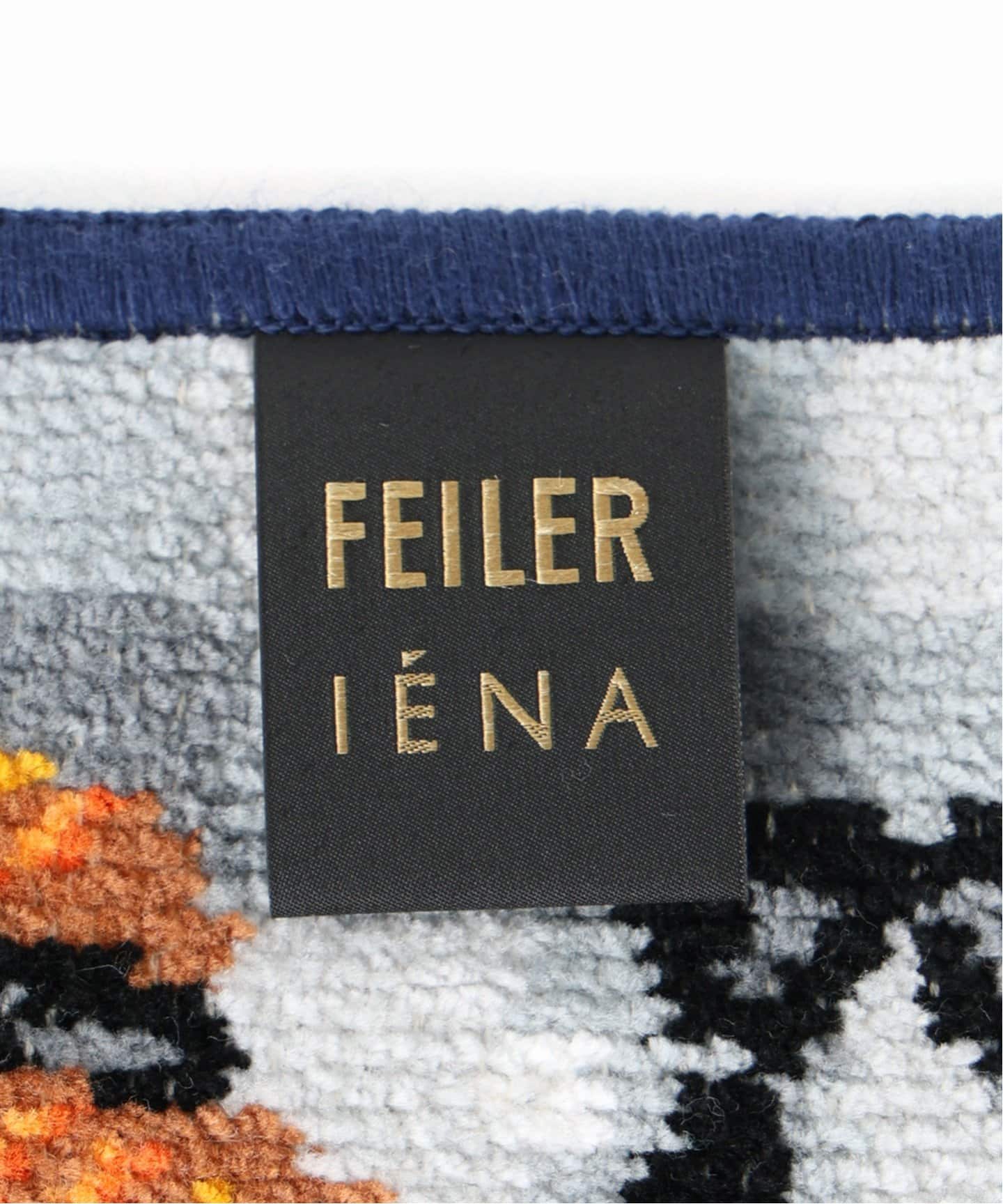 FEILER/フェイラー別注 PIQUE-NIQUE IENA ネイビー FEILER/フェイラー】別注 PIQUE-NIQUE IENA 25*25（ネイビー