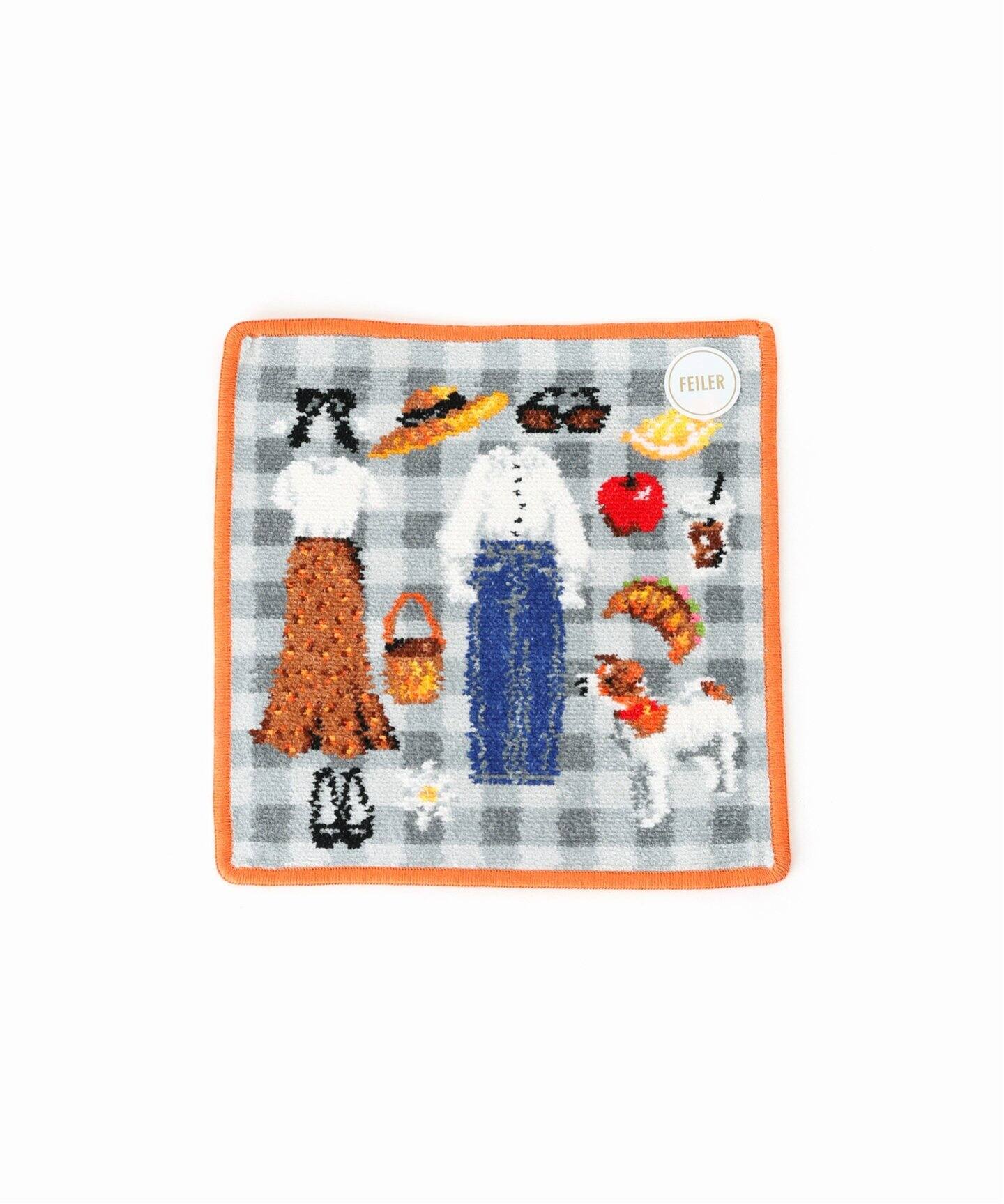 フェイラー✖️イエナ IÉNA ENFANT】FEILER別注BONVOYAGE IÉNAハンカチ 通常販売