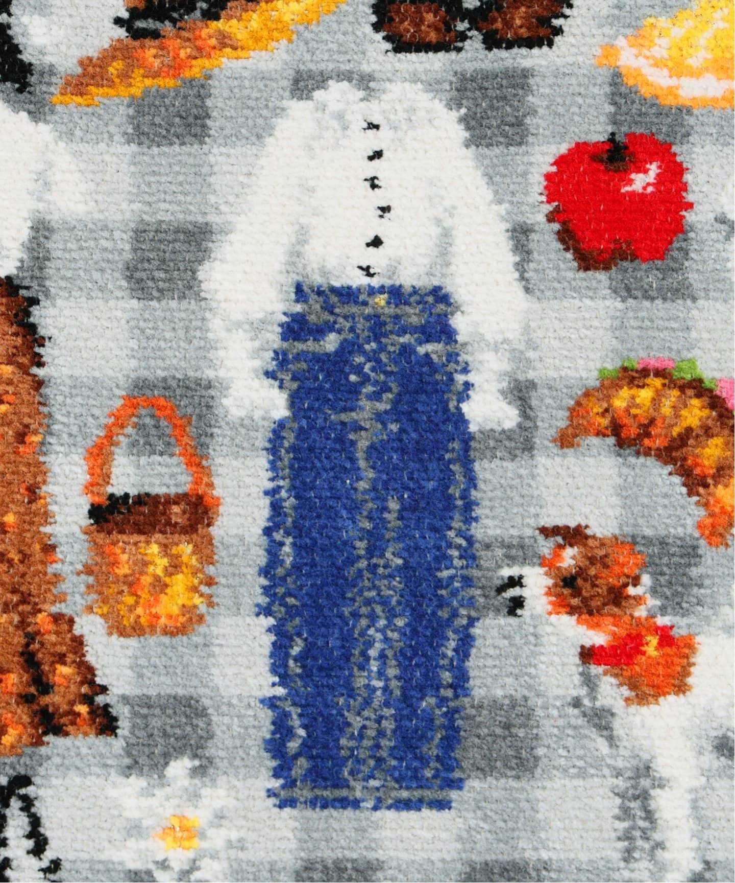 FEILER/フェイラー】別注 PIQUE-NIQUE IENA 25*25（オレンジ