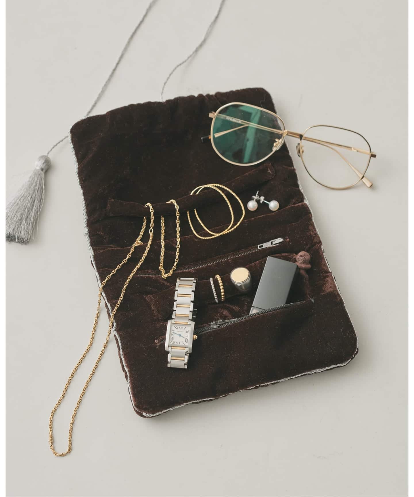 IENA イエナ GIGI ジジ Jewelry pouch ポーチ GIGI/ジジ Jewelry pouch ポーチ（ポーチ）｜IENA（イエナ）の