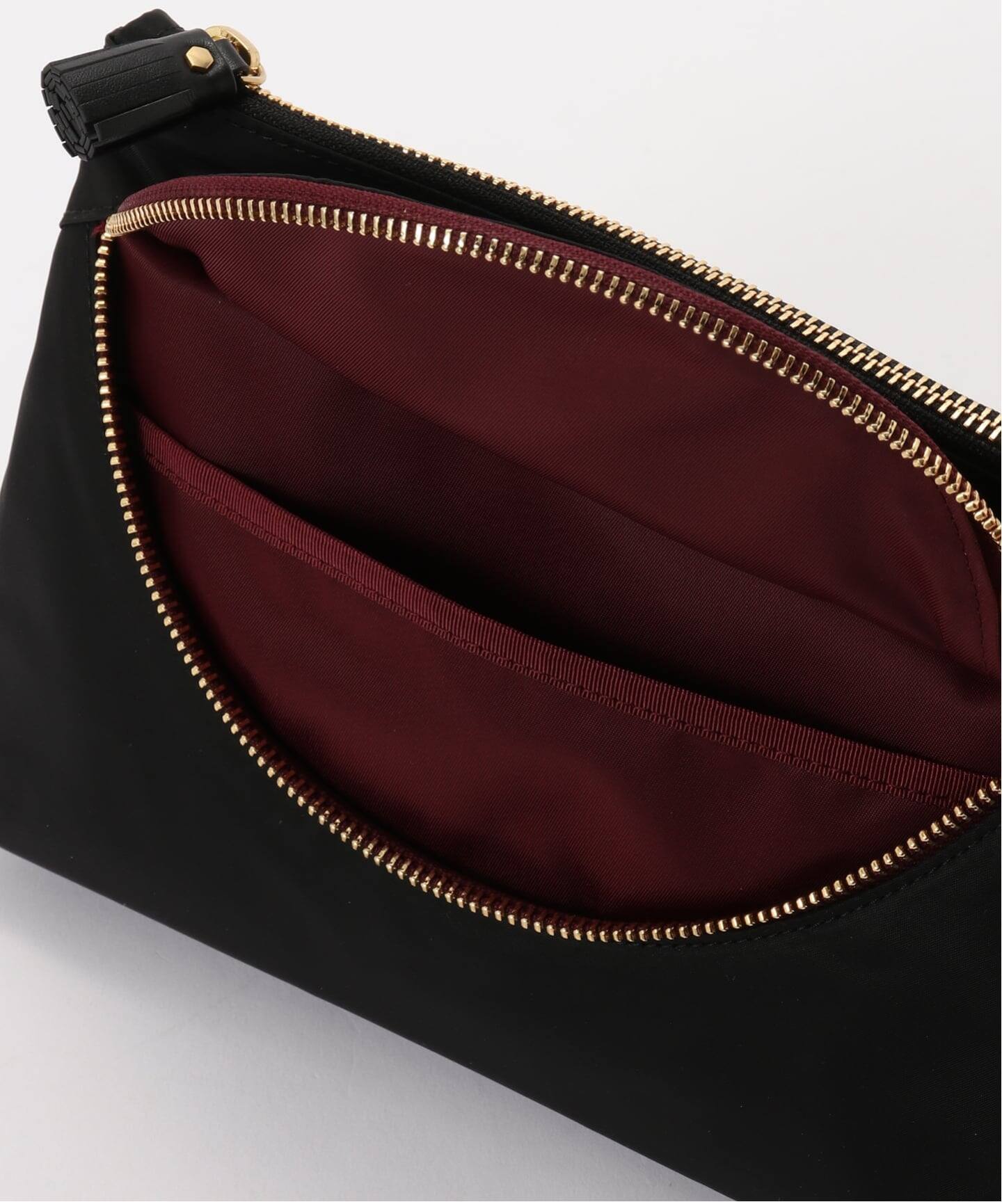 ANYA HINDMARCH/アニヤ ハインドマーチ Pouch Happy Eyes in Black